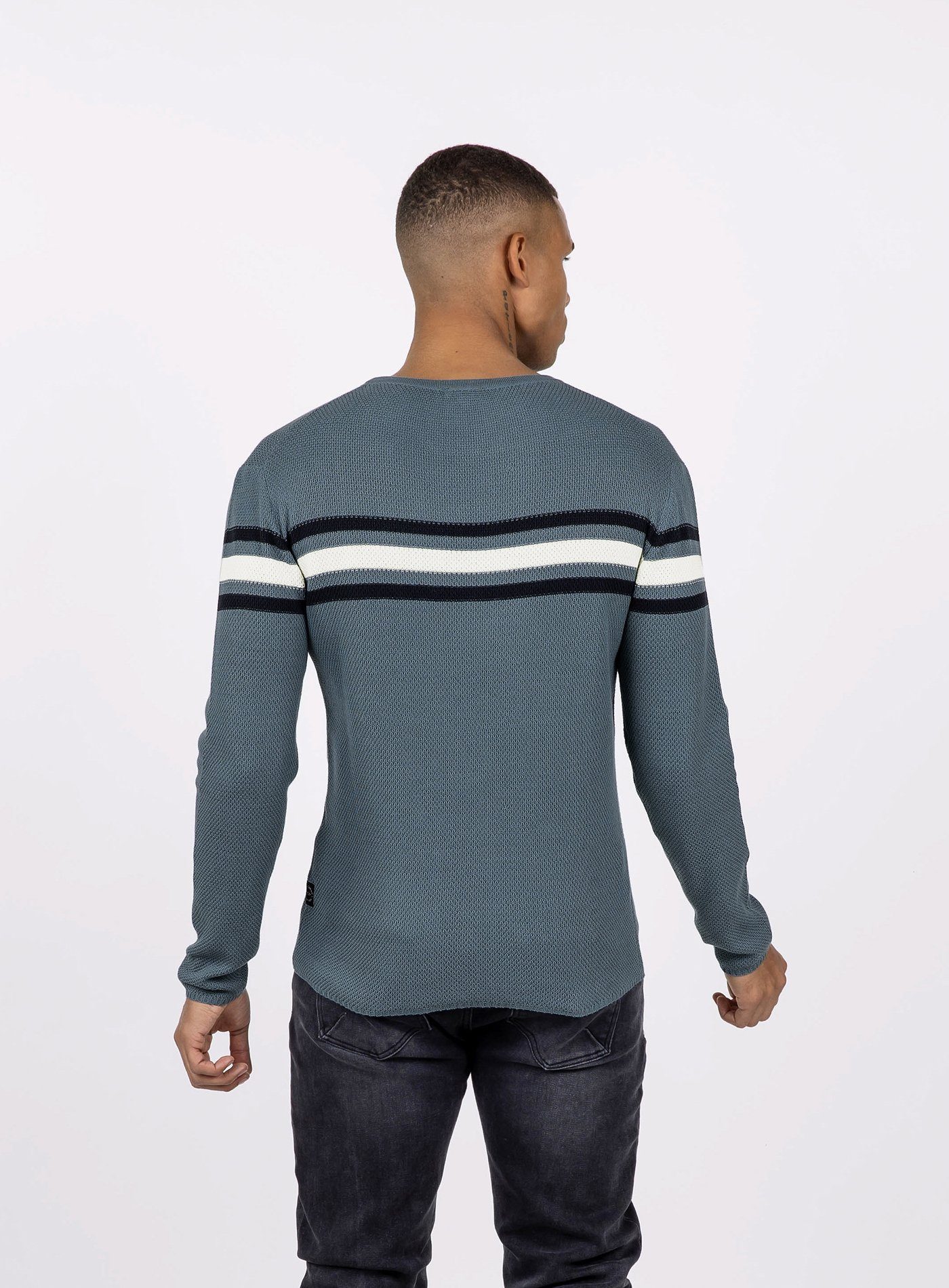 Key Largo Rundhalspullover MST BOOKING round neck (1-tlg)
