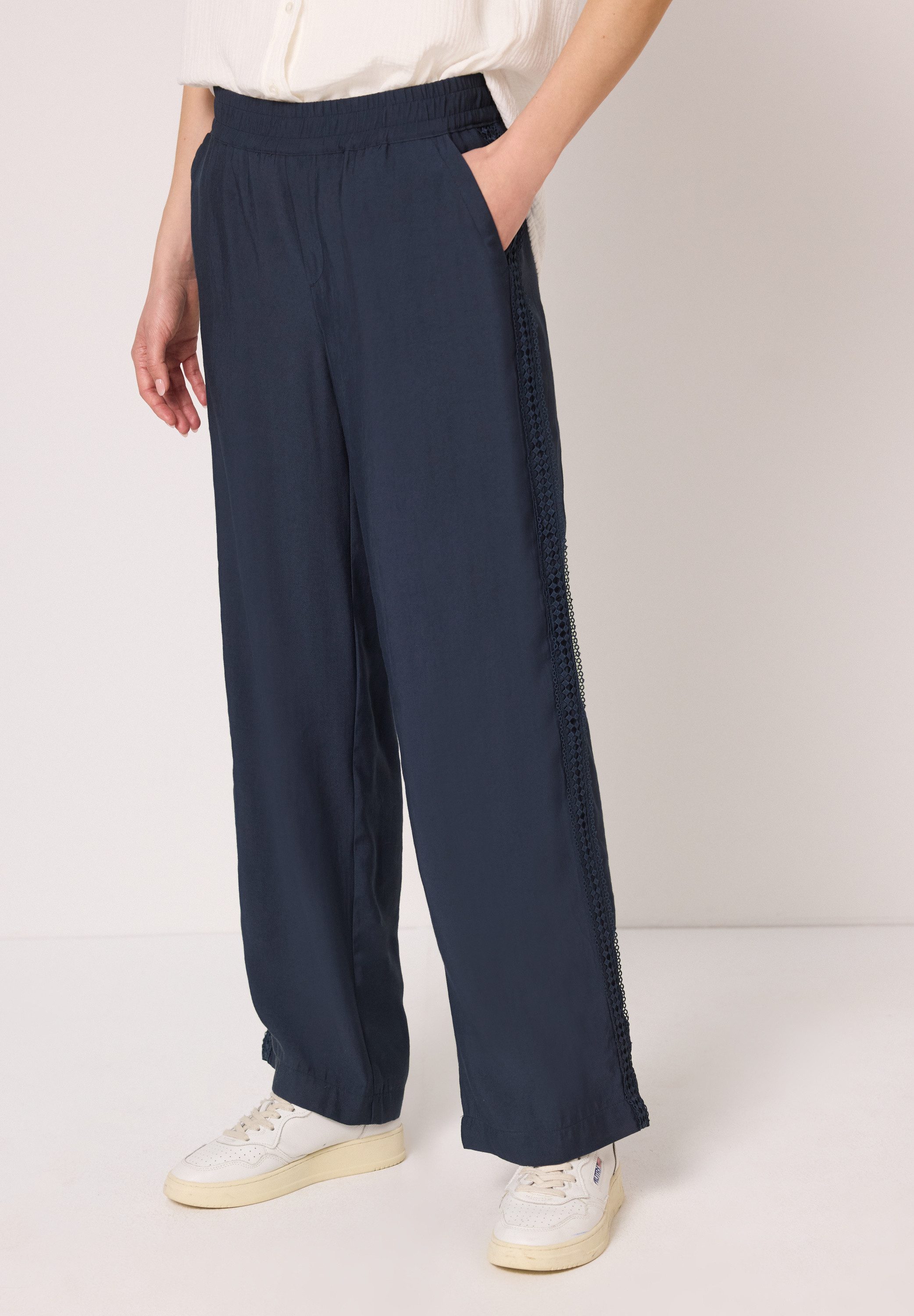 STREET ONE Stoffhose High Waist günstig online kaufen