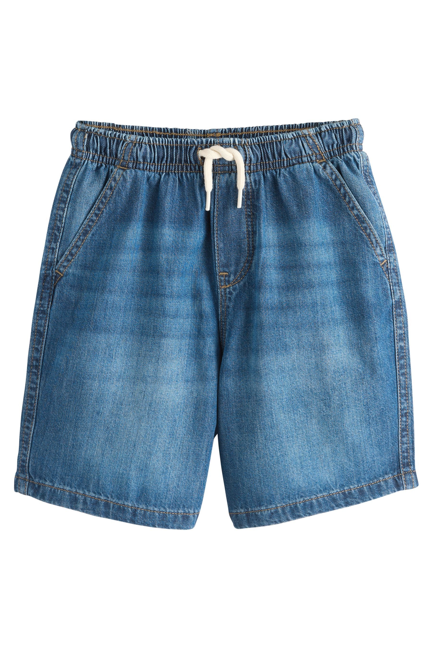 Next Jeansshorts Leichte Schlupf-Jeansshorts (1-tlg)