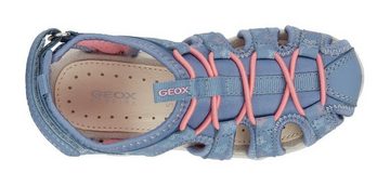 Geox J SANDAL WHINBERRY G Sandale Sommerschuh, Badeschuh, Schlupfschuh mit Klettverschluss