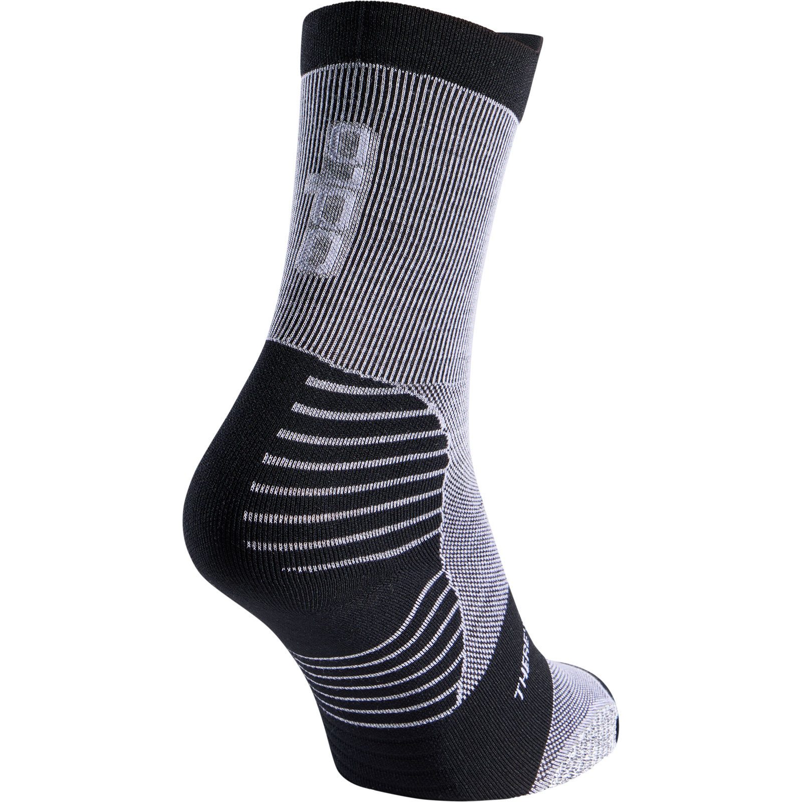 Odlo Laufsocken Merino Trail Socks crew black 764040-15000 Socken aus Merinomix für alles abseits befestigter Wege