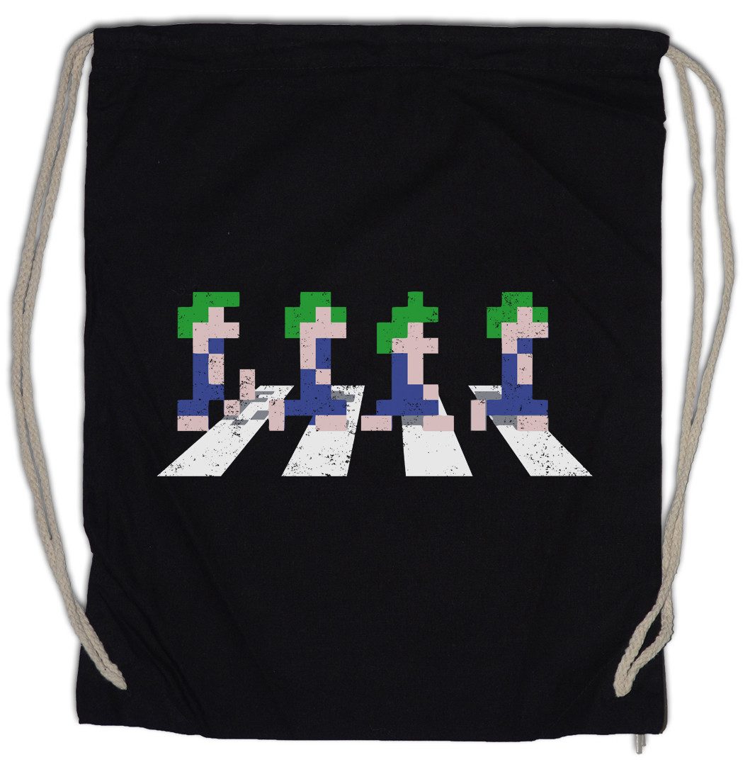Turnbeutel Lemmings Road Turnbeutel Video Game Gamer Geek Nerd Lemminge Gaming