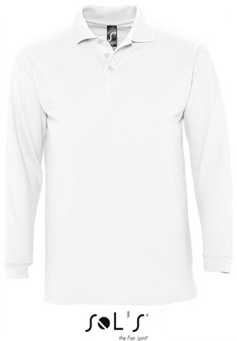 SOLS Langarm-Poloshirt Herren Longsleeve Poloshirt Winter II