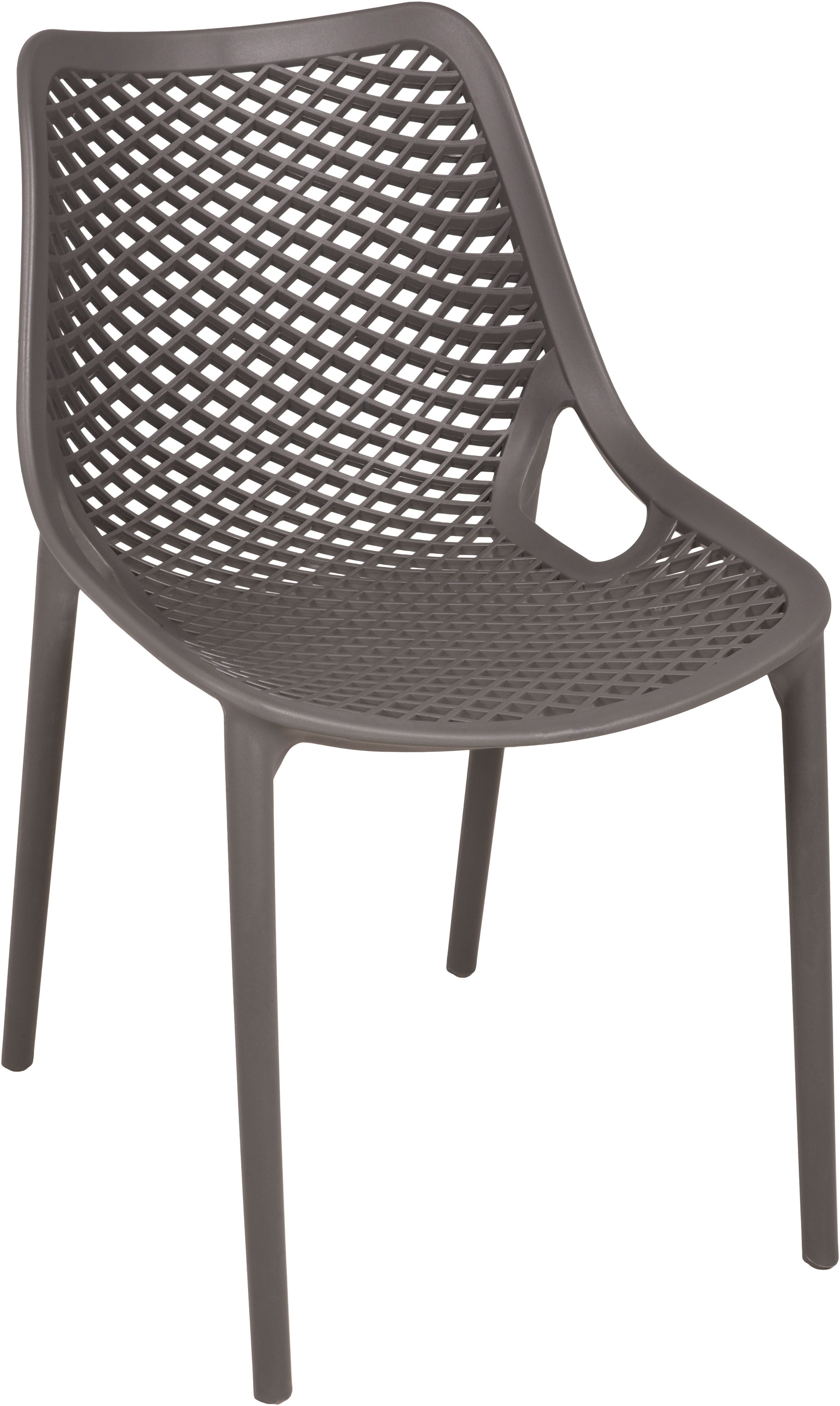 Garden Pleasure Stapelstuhl TEANA (Set, 2 St), gefertigt ohne Verschraubungen