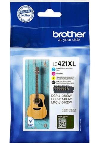 Brother LC-421XL Value Pack Tintenpatrone (Pac...