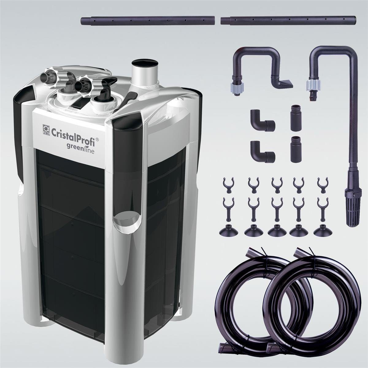 JBL GmbH & Co. KG Aquariumfilter JBL CRISTALPROFI e902 greenline Außenfilter für Aquarien von 90-300