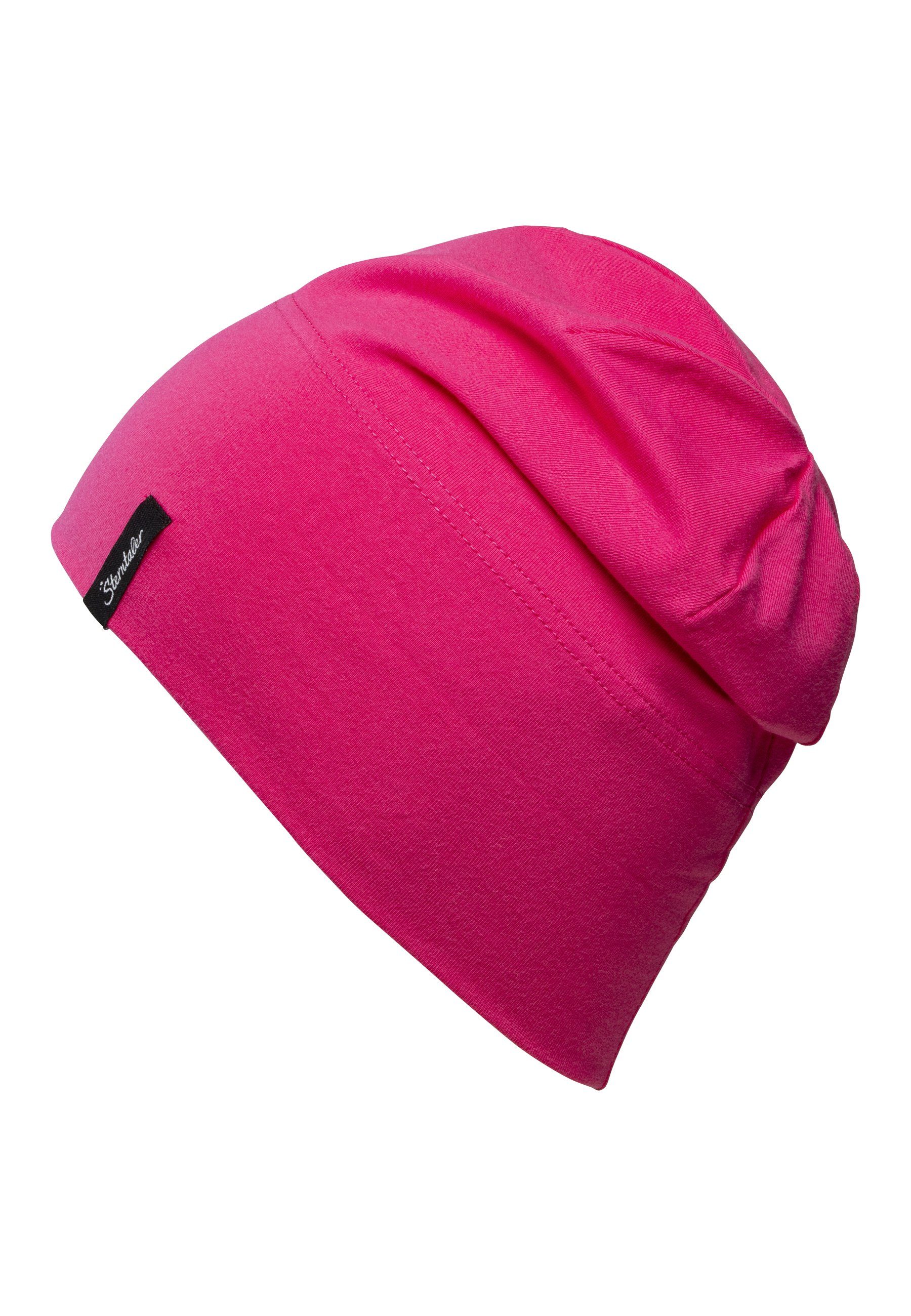 Sterntaler® Beanie OCS Beanie uni (1-St) Kindermütze aus Singlejersey unifarben – Bild 4 von 5