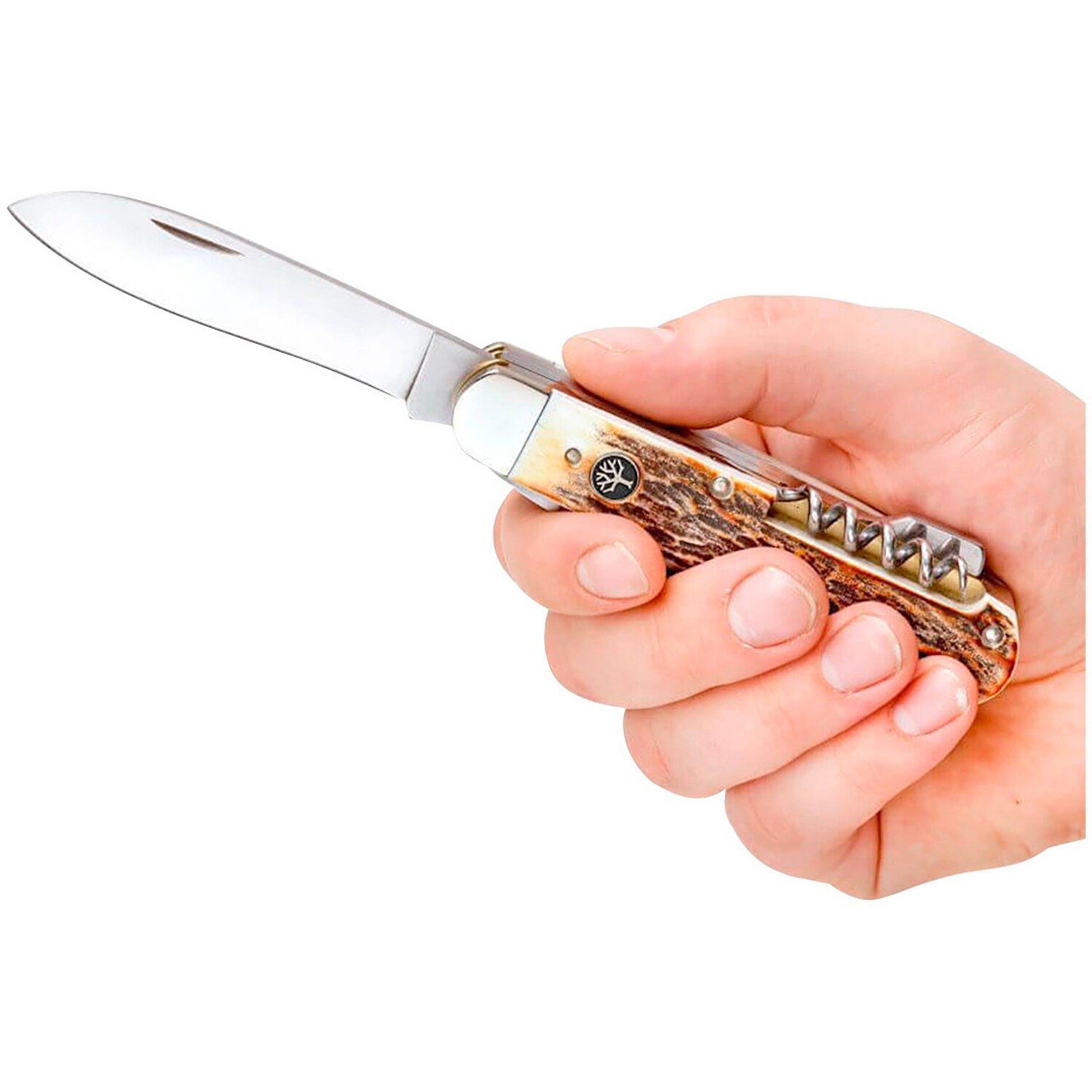 Böker Manufaktur Solingen Taschenmesser Jagdmesser Quadro CPM