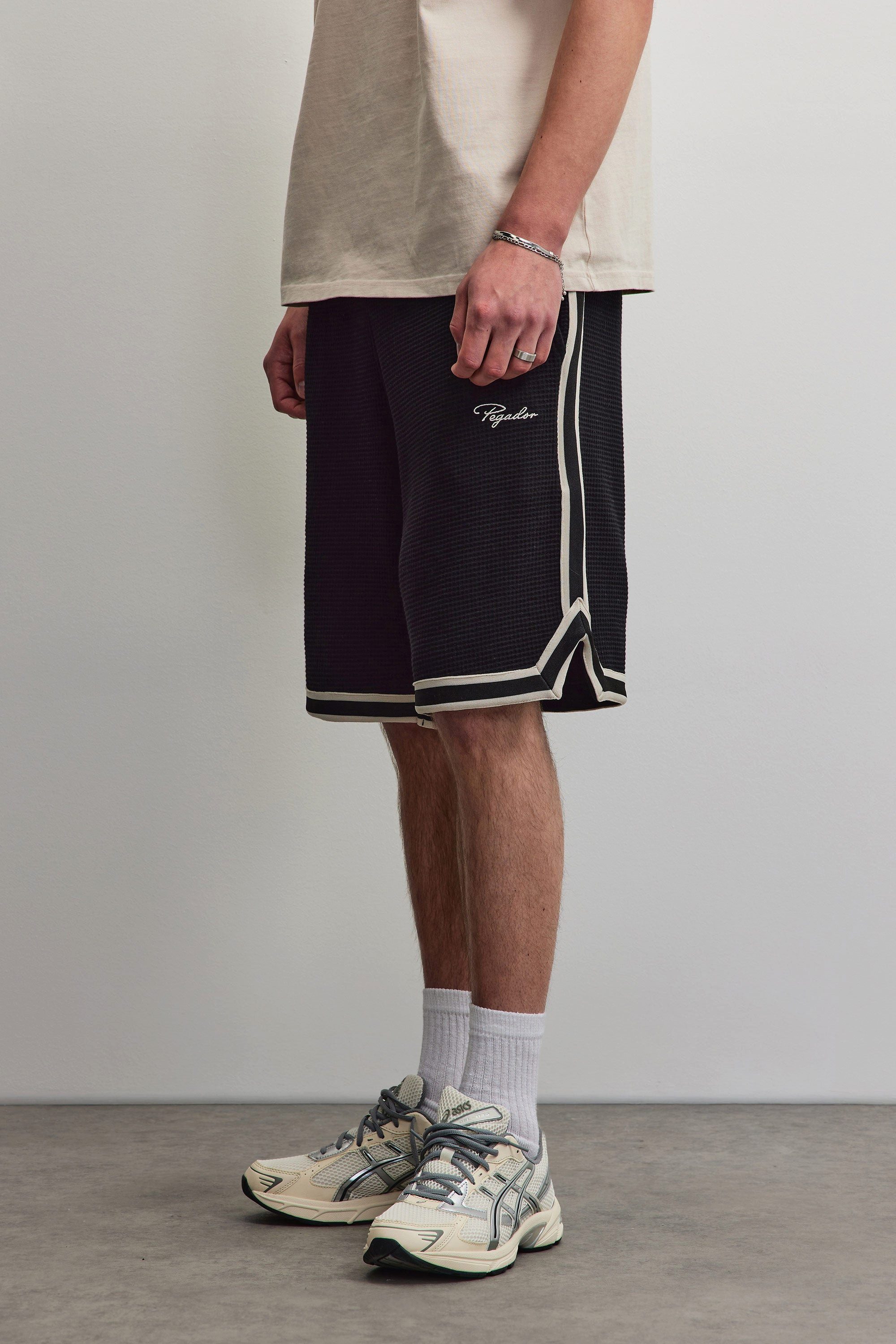 PEGADOR Shorts SIGNAR WAFFLE BASKETBALL SHORTS