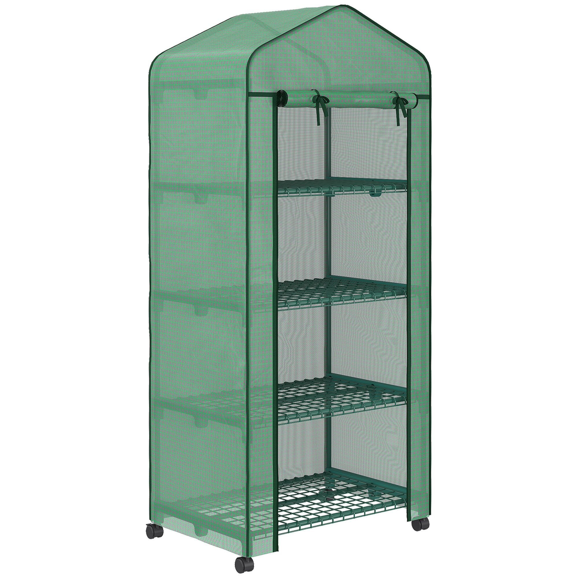 Outsunny Foliengewächshaus, BxTxH: 69 x 50 günstig online kaufen