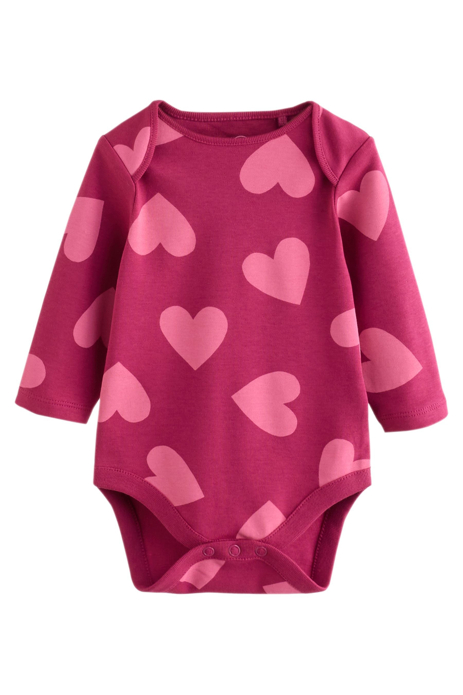Next Langarmbody Baby-Bodys mit langem Arm, 5er-Pack (5-tlg)