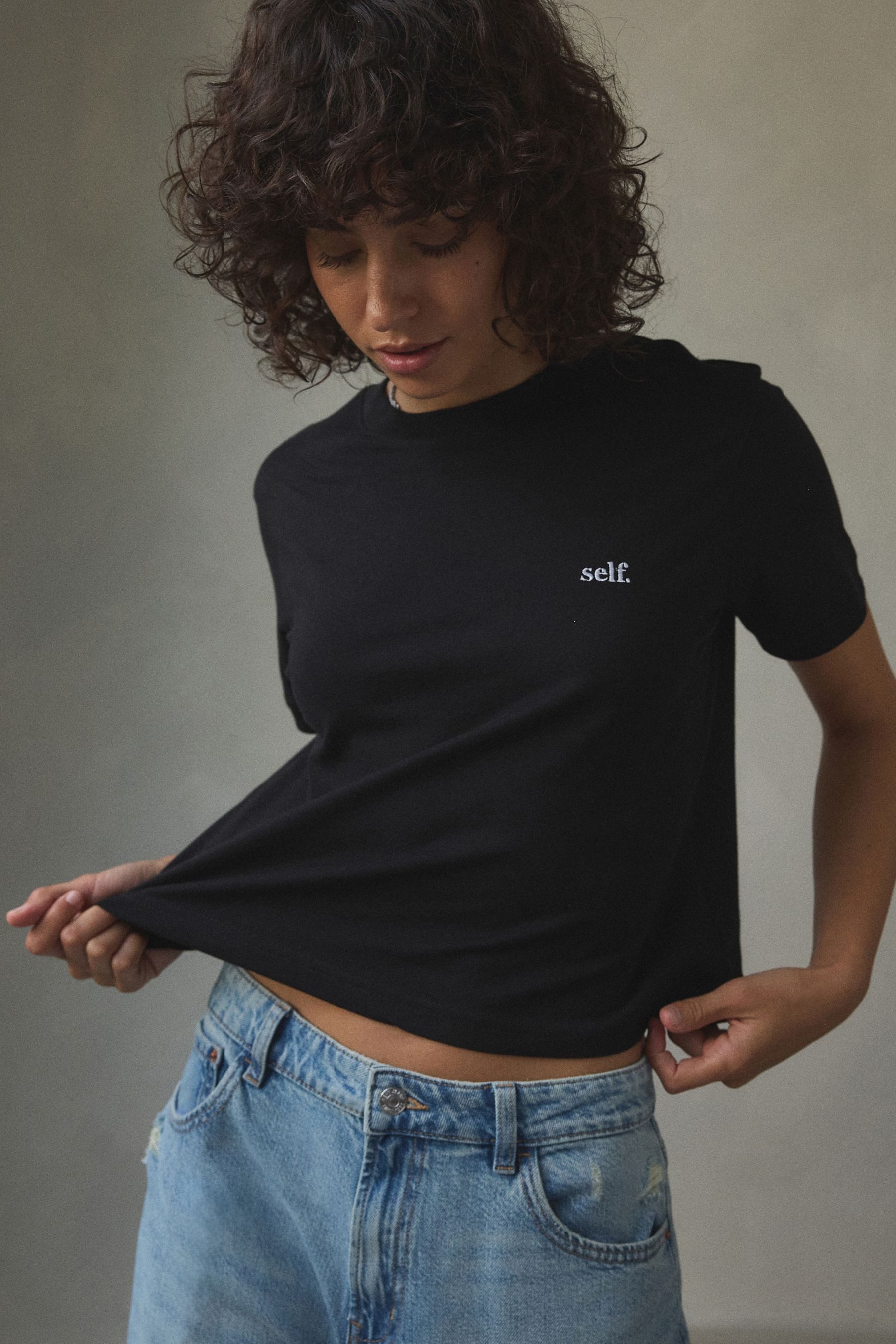 self T-Shirt Self. Verkürztes T-Shirt (1-tlg) günstig online kaufen