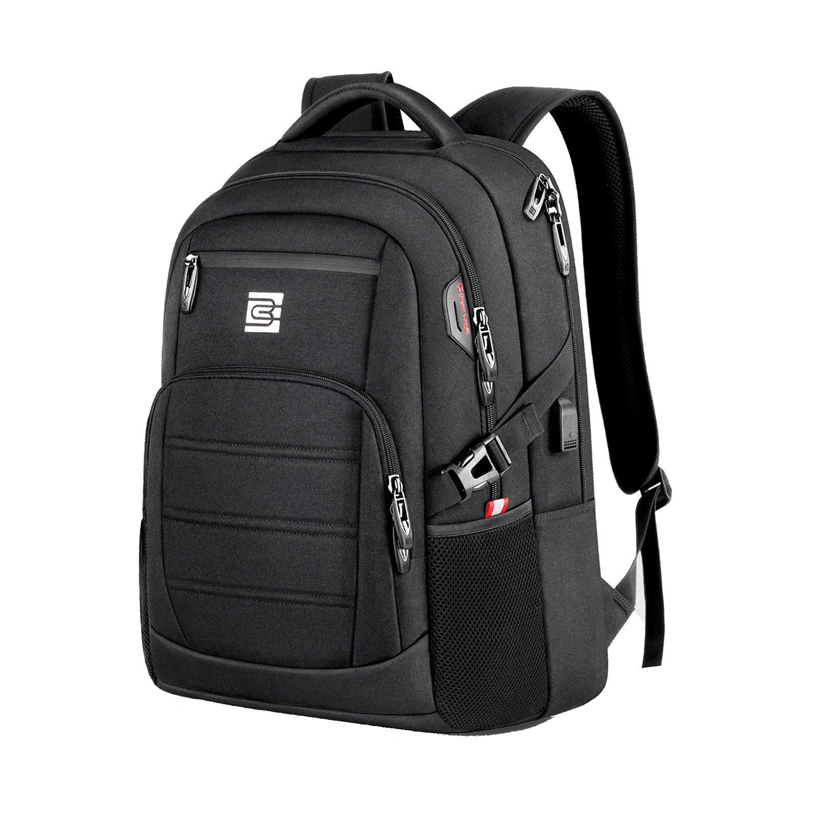 HAUSS SPLOE Laptoprucksack Laptoprucksack Schulrucksack Laptoptasche Wasserbeständig (31x45x20CM/37x51x23cm), Großer Stauraum und Taschen Bequem und stabil Usb-Anschluss-Design