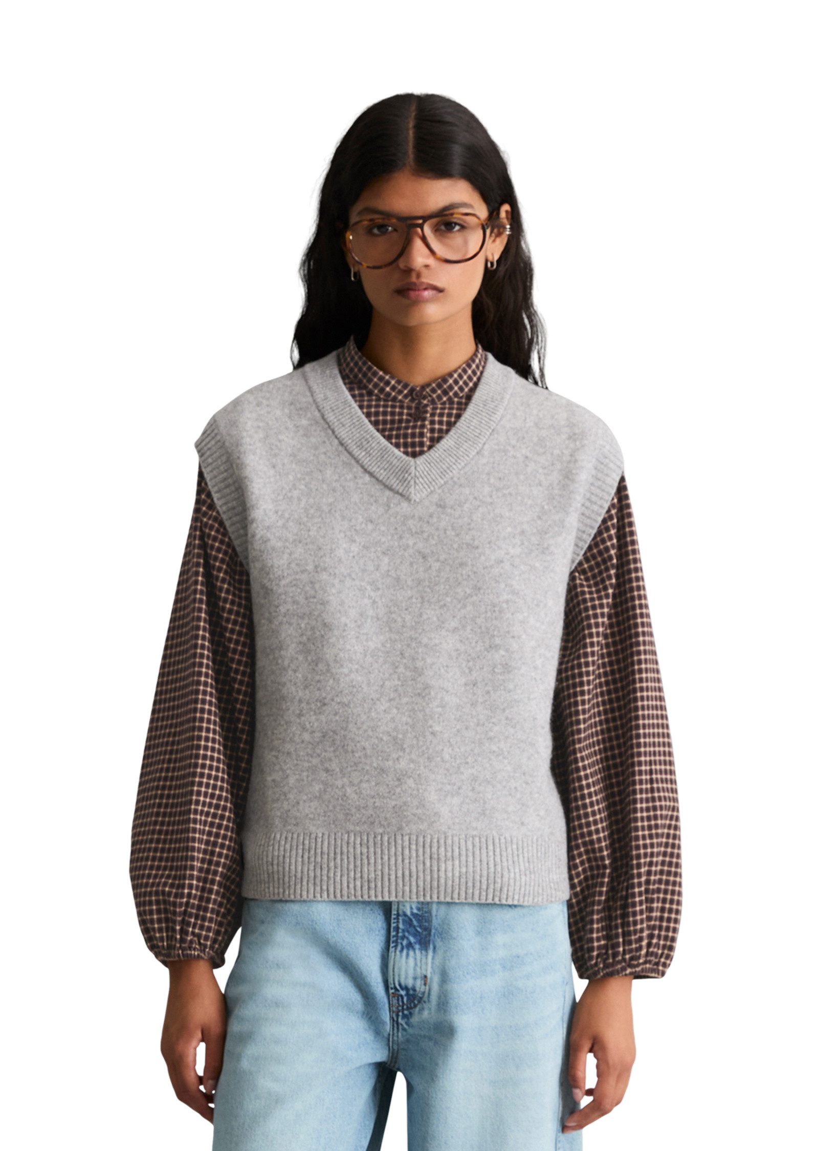 Marc O'Polo DENIM Strickpullover aus softer Schurwolle