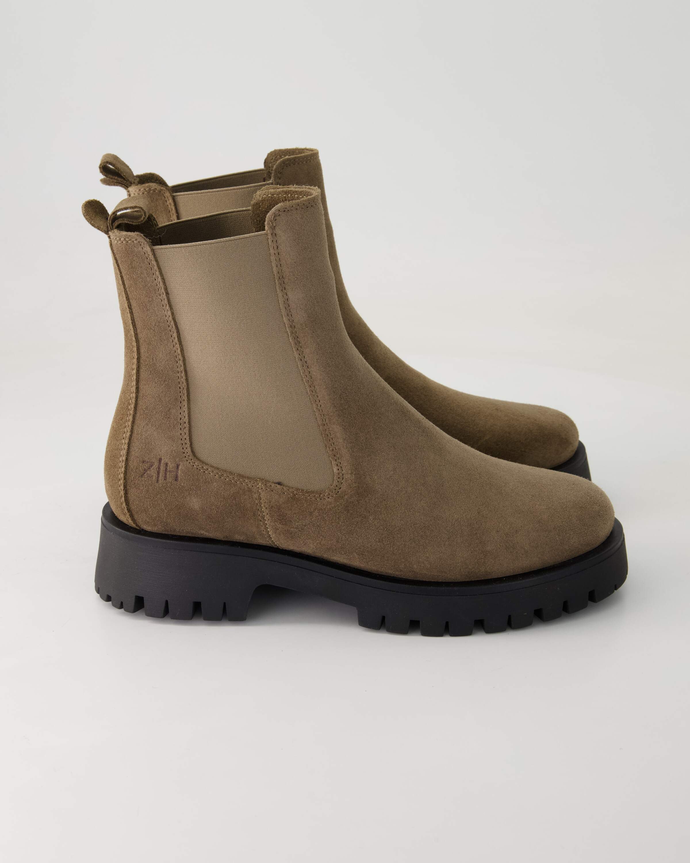 ZAHIRA A8399-25 Chelseaboots Obermaterial: Leder und Textil