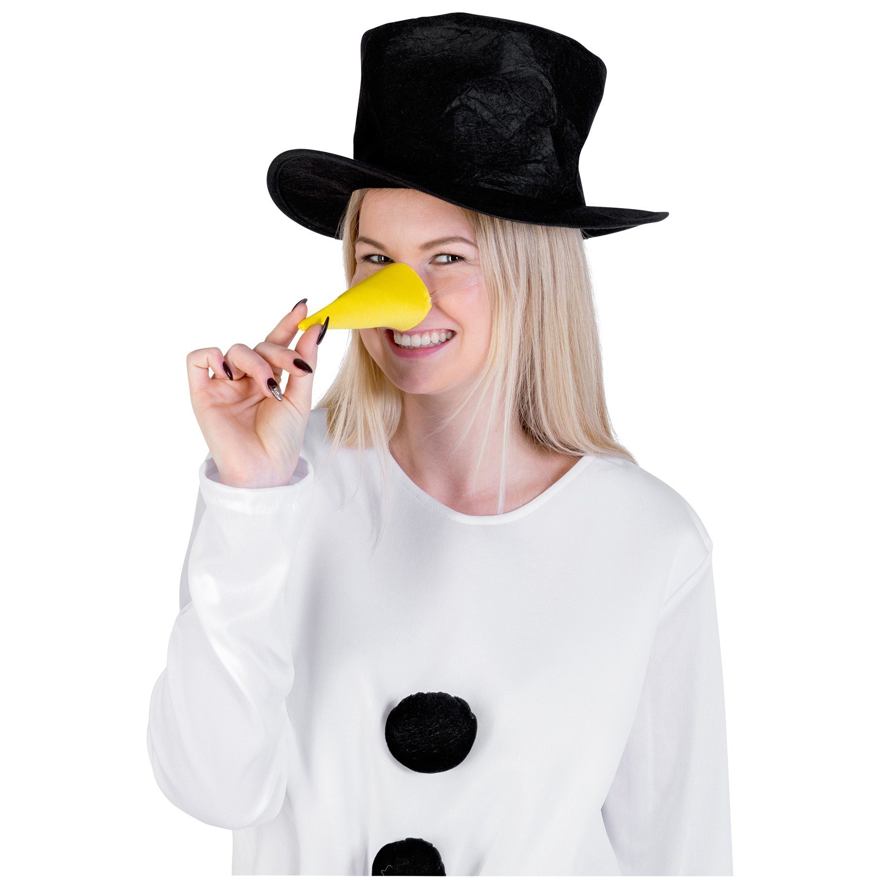 dressforfun Engel-Kostüm Frauenkostüm Schneefrau, Kurzes, sexy Kleid