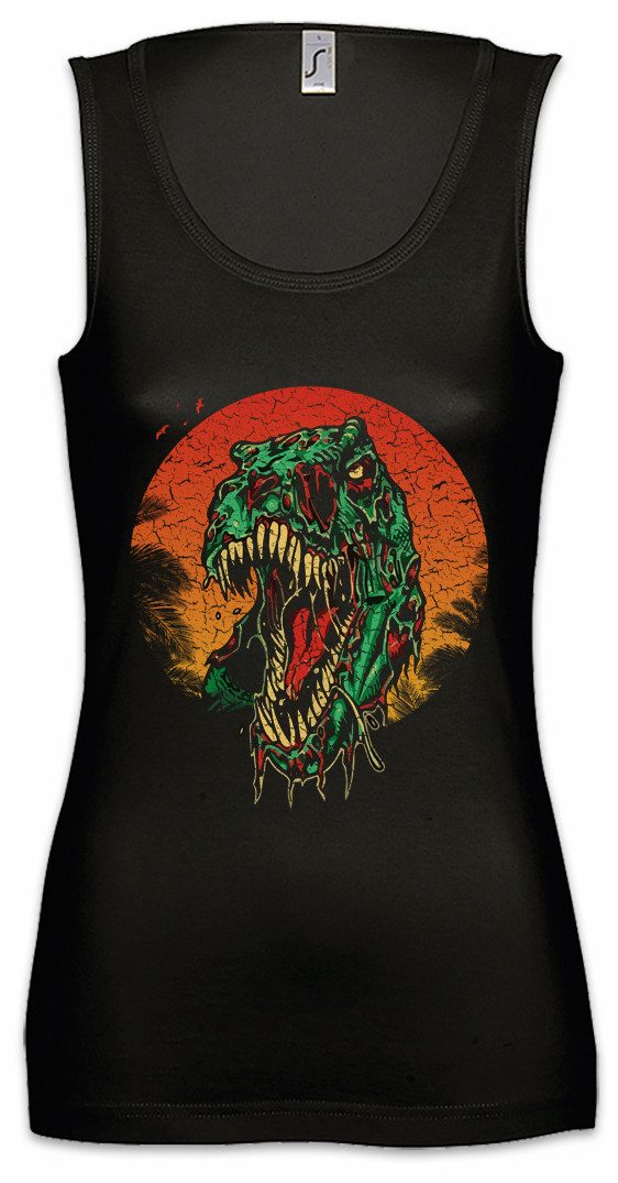 Tanktop Zombie Rex Ärmelloses Damen T-Shirt The Brain Walking Bob Brains Dead