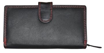 Goodman Design Geldbörse Damen Leder Geldbeutel Brieftasche Portmonnaie, Echt Leder