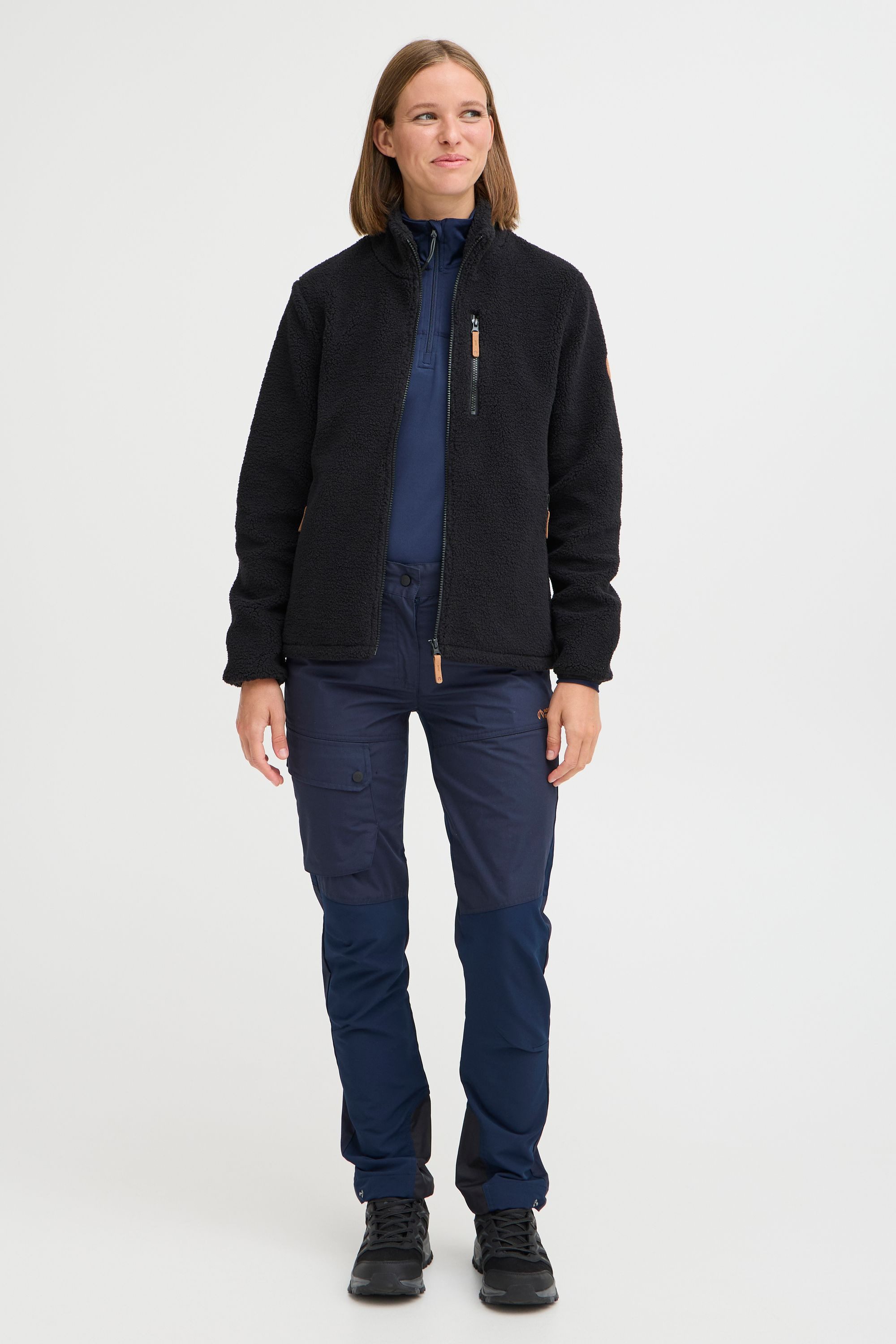 North Bend Fleecejacke NBSamanta W Weiche Fleecejacke günstig online kaufen