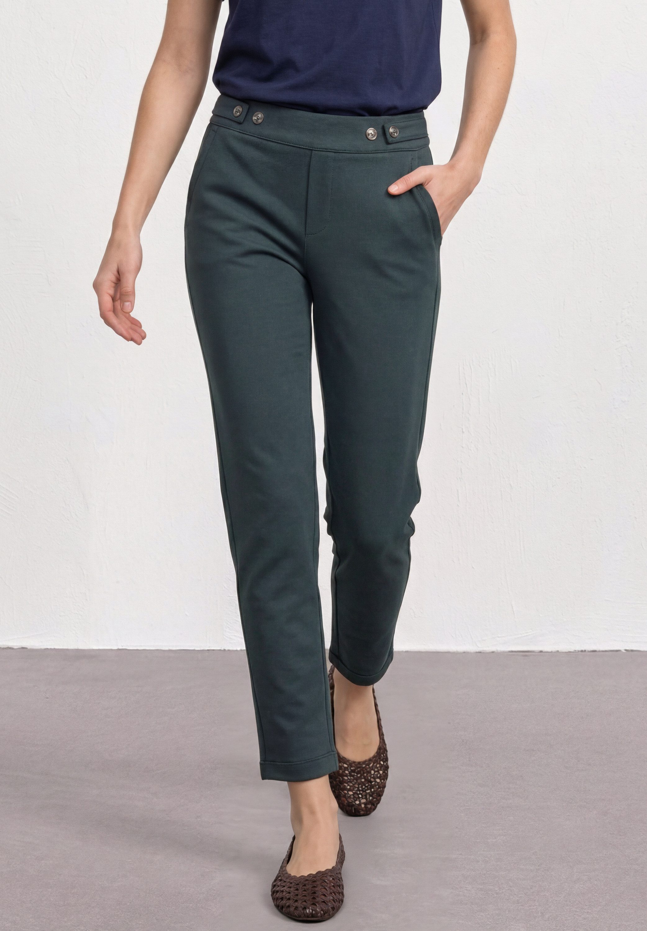 STREET ONE Stoffhose im Loose Fit