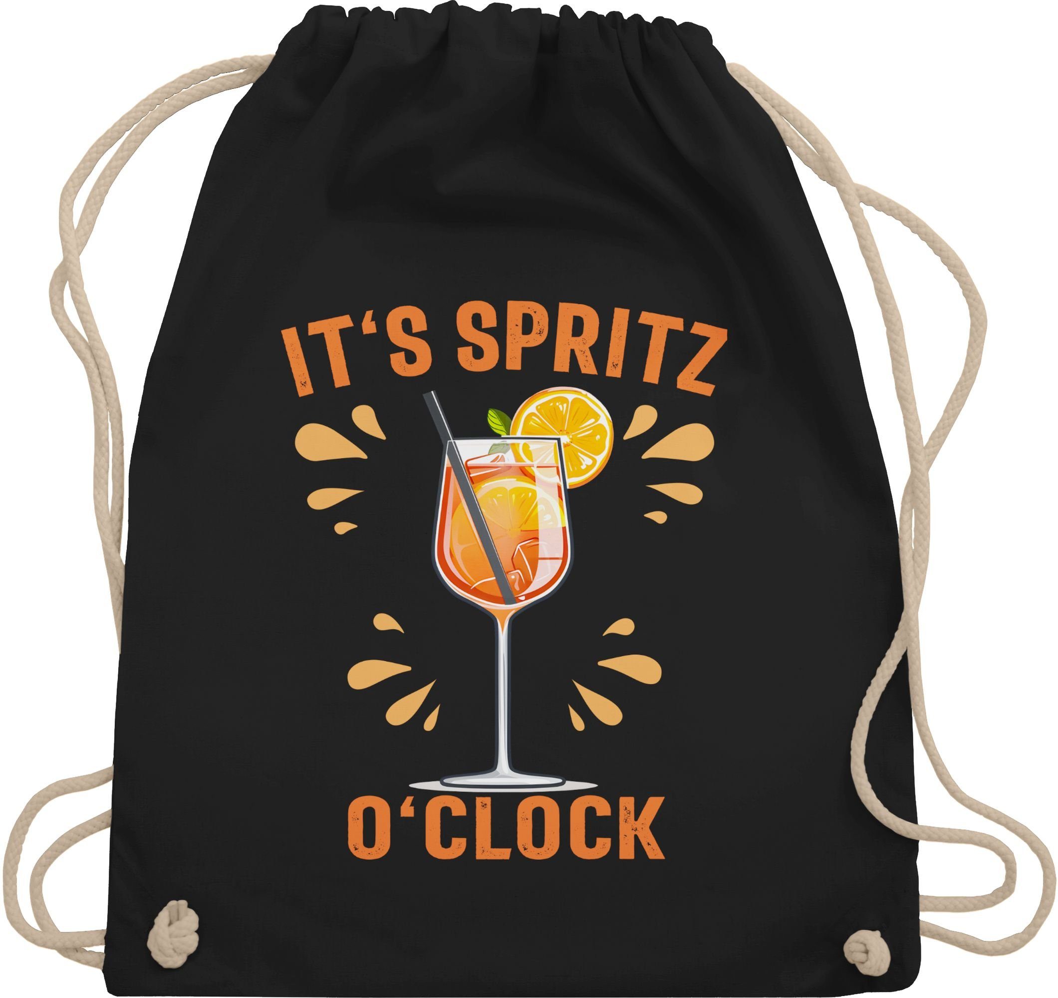 Turnbeutel Its Spritz o Clock I Lustiges Geschenk Aperol Spritz Kostüm Fasching A