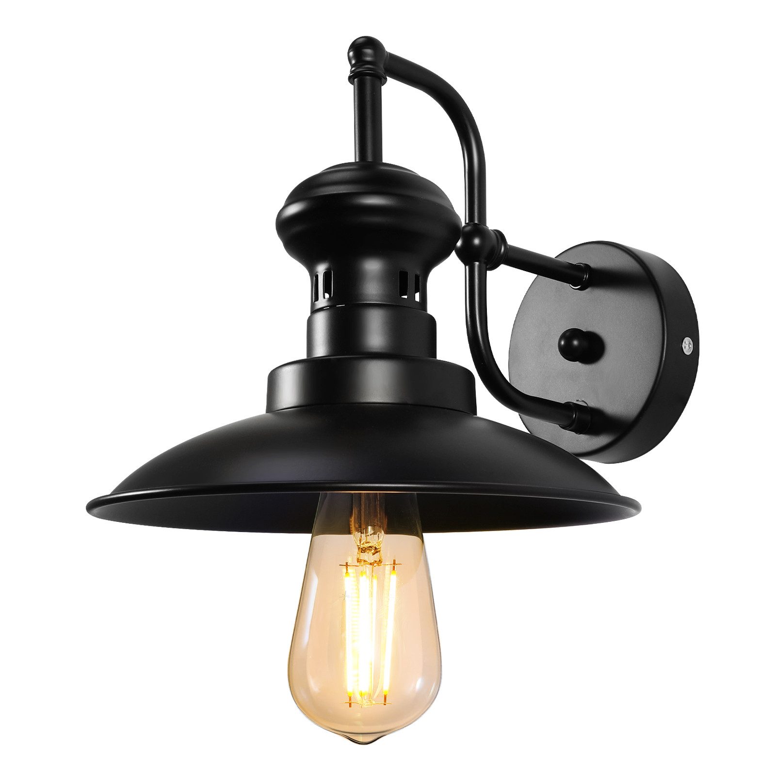 BlingBin Außen-Wandleuchte Retro Wandlampe, E27 Industrial günstig online kaufen