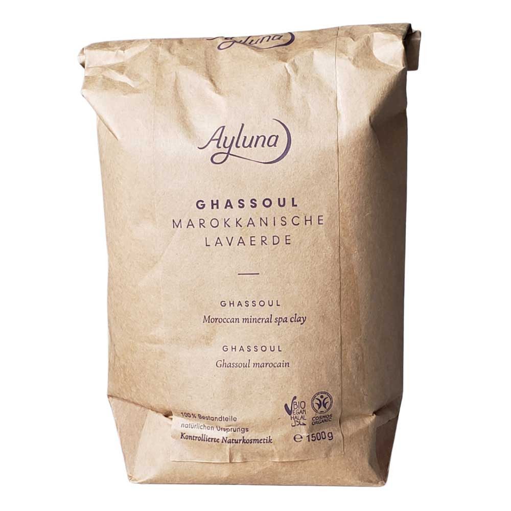 Ayluna Haarshampoo Ghassoul - Marokkanische Lavaerde 1500g