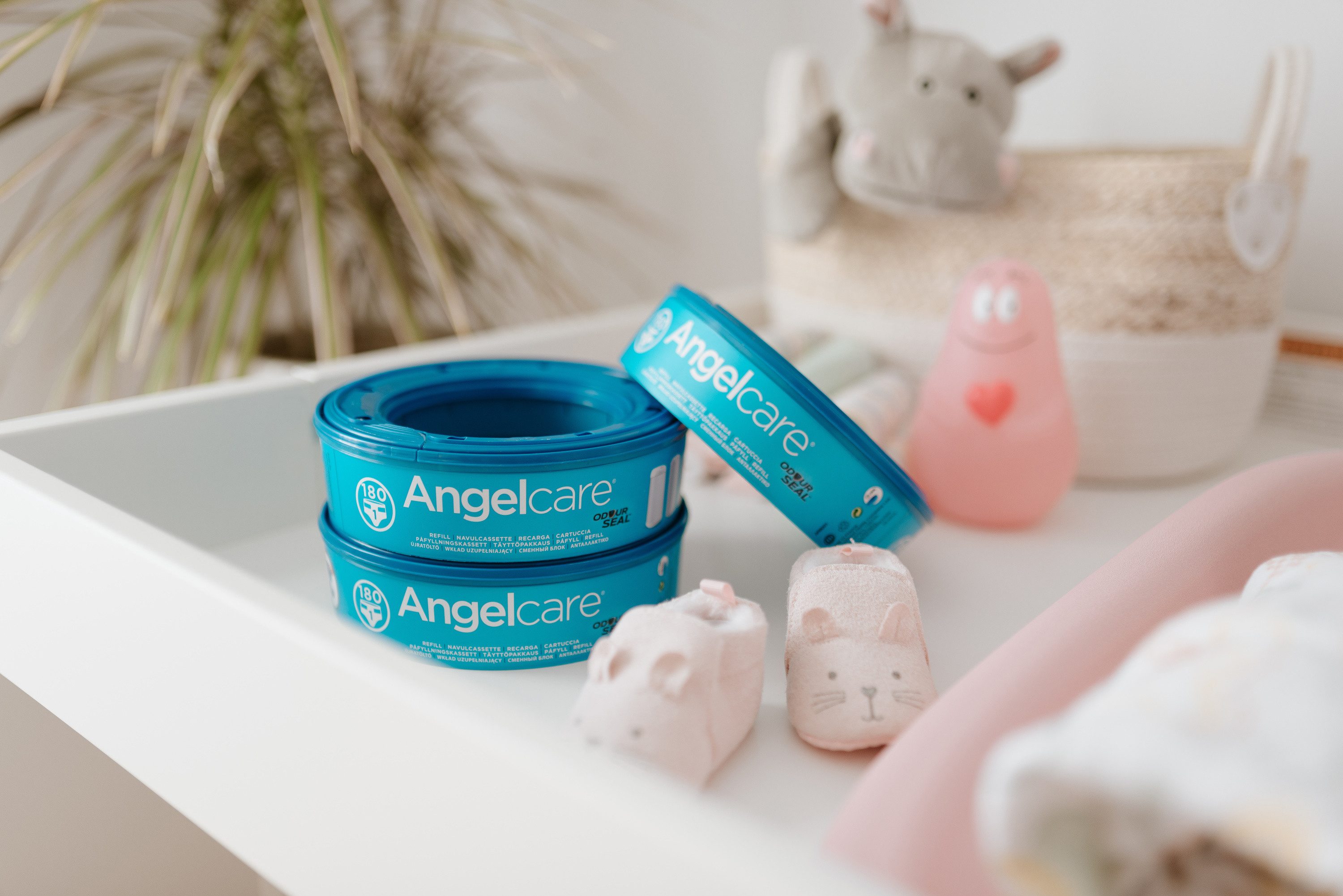 Angelcare® Windeleimer 8er-Pack Original Nachfüllkassetten für Windeleimer Comfort Plus