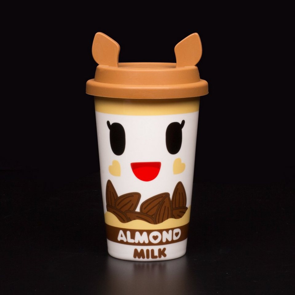 Thumbs Up Coffee-to-go-Becher tokidoki - Keramik Trinkbecher Almond, Keramik
