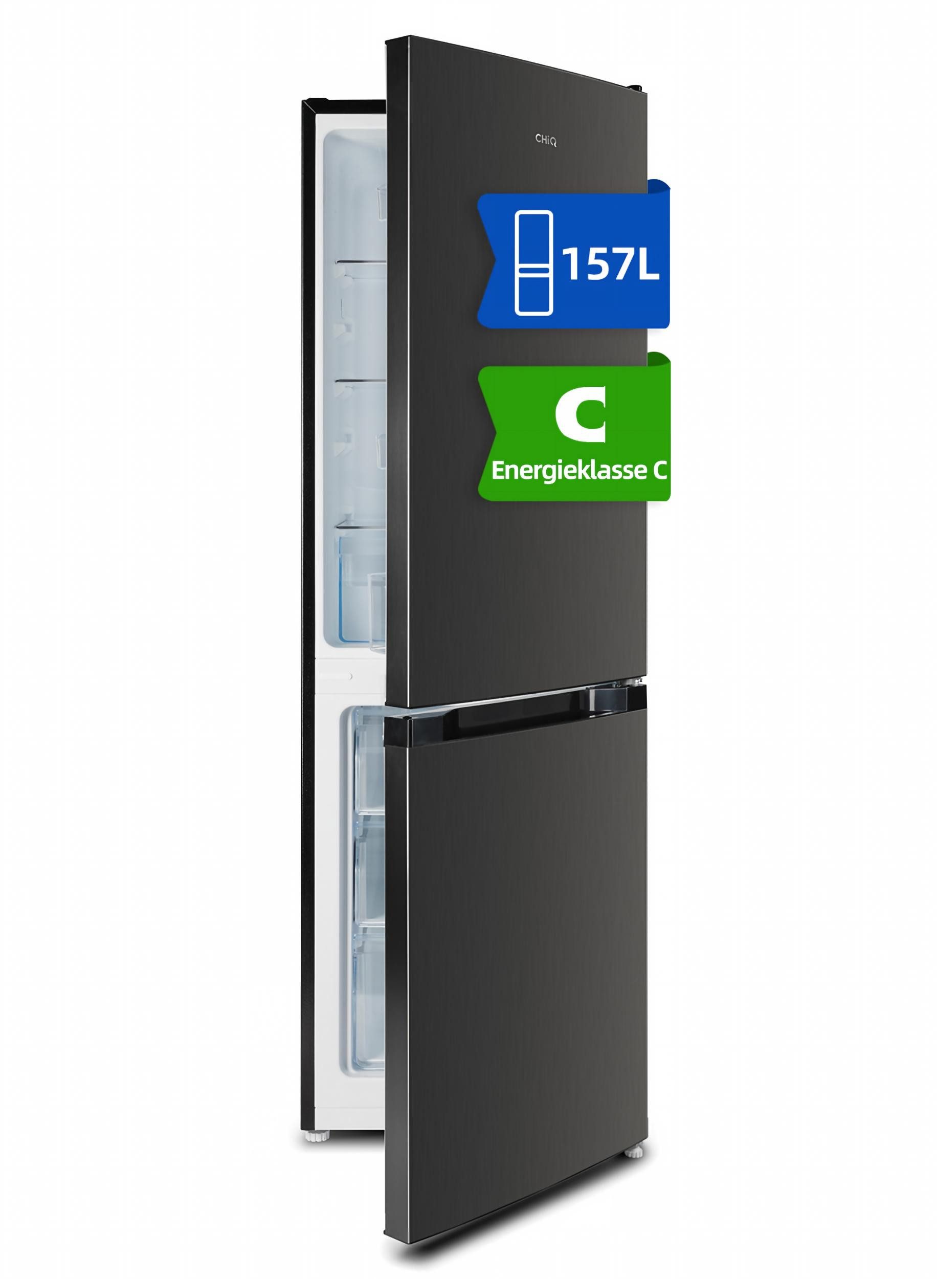 CHiQ Kühl-/Gefrierkombination CBM157LC, 144 cm hoch, 47.4 cm breit, 4-Sterne-Gefrieren, 12 Jahre Garantie*, 121kWh/Jahr