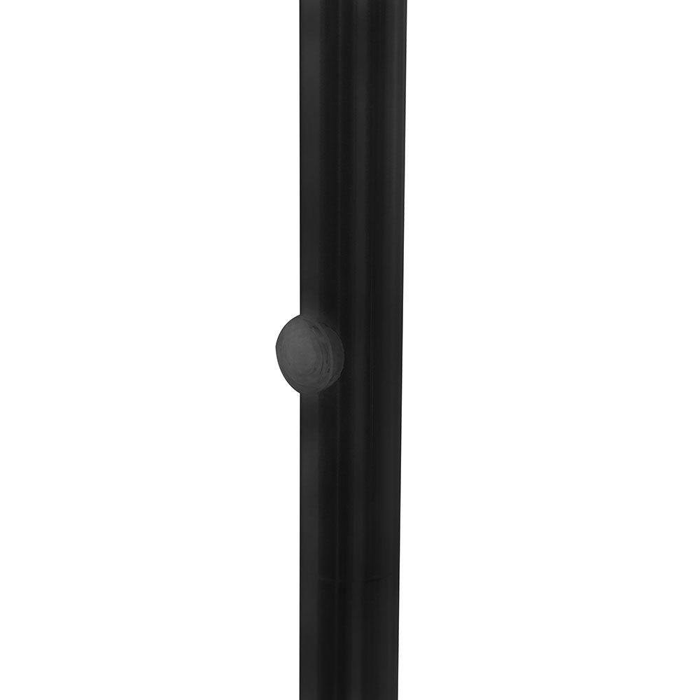 schwarz etc-shop dimmbar mit Stehleuchte Leuchtmittel Deckenfluter LED Warmweiß, Stehlampe 3 Stufen inklusive, Stehlampe, LED
