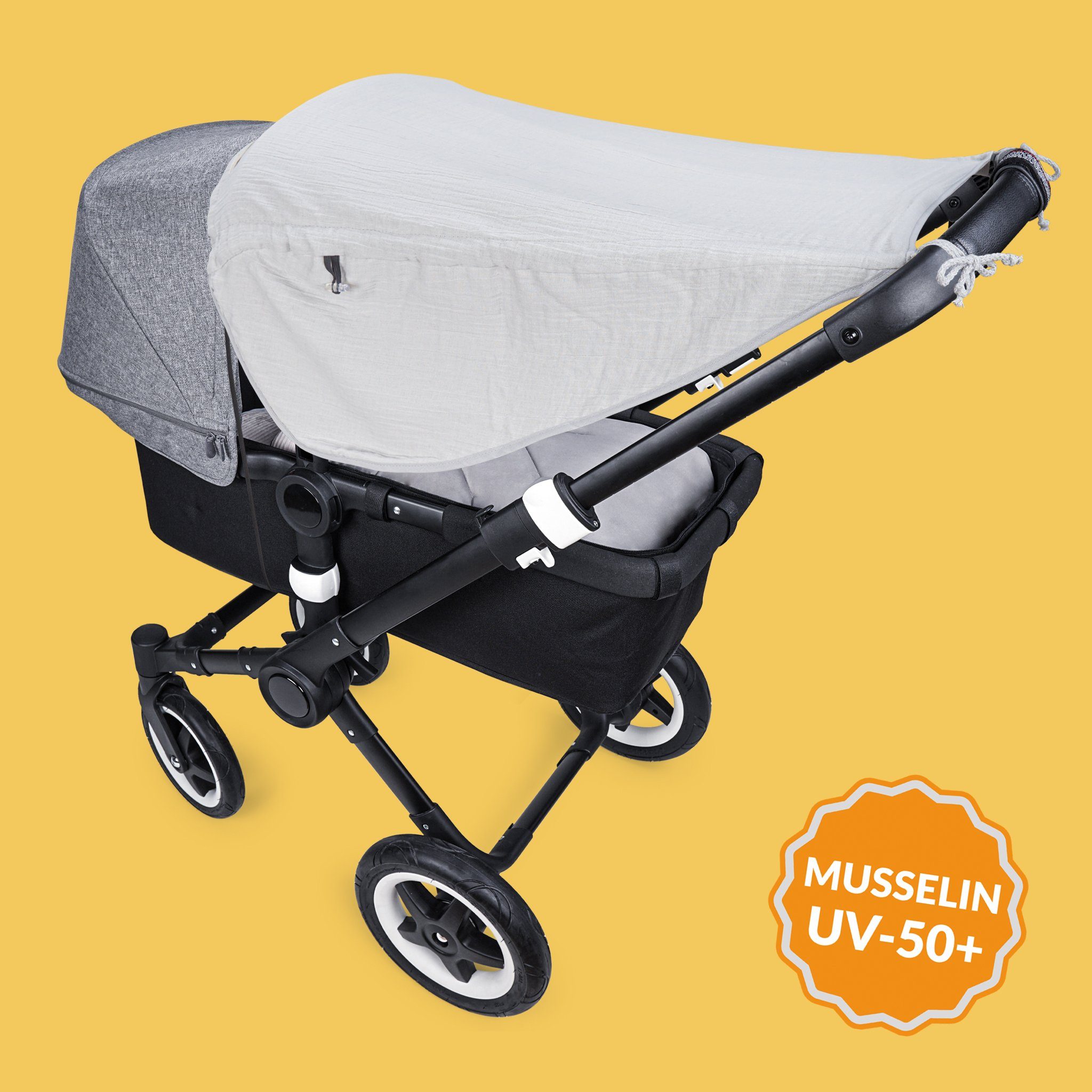 Liebes von priebes Kinderwagen-Sonnenschutzhülle JOHANNA Sonnensegel, günstig online kaufen