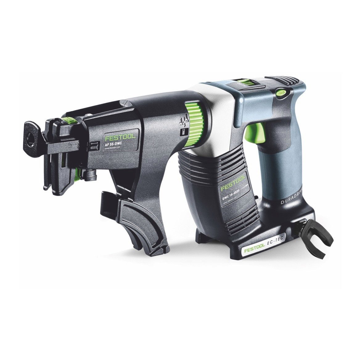 FESTOOL Akku-Magazinschrauber DURADRIVE DWC 18-4500 HPC 4,0 I-Plus Akku Bauschrauber 18 V 14 Nm Bru
