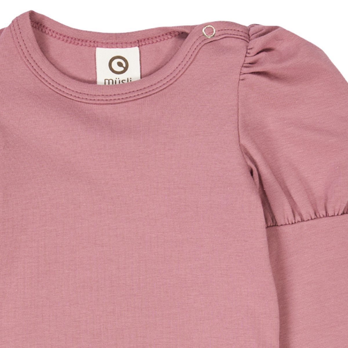 Müsli Langarmbody 1582077500 Mädchen (1-tlg) Langarm Einteiler, Body, Longsleeve-Body, Bodysuit, Stretchbody – Bild 3 von 3