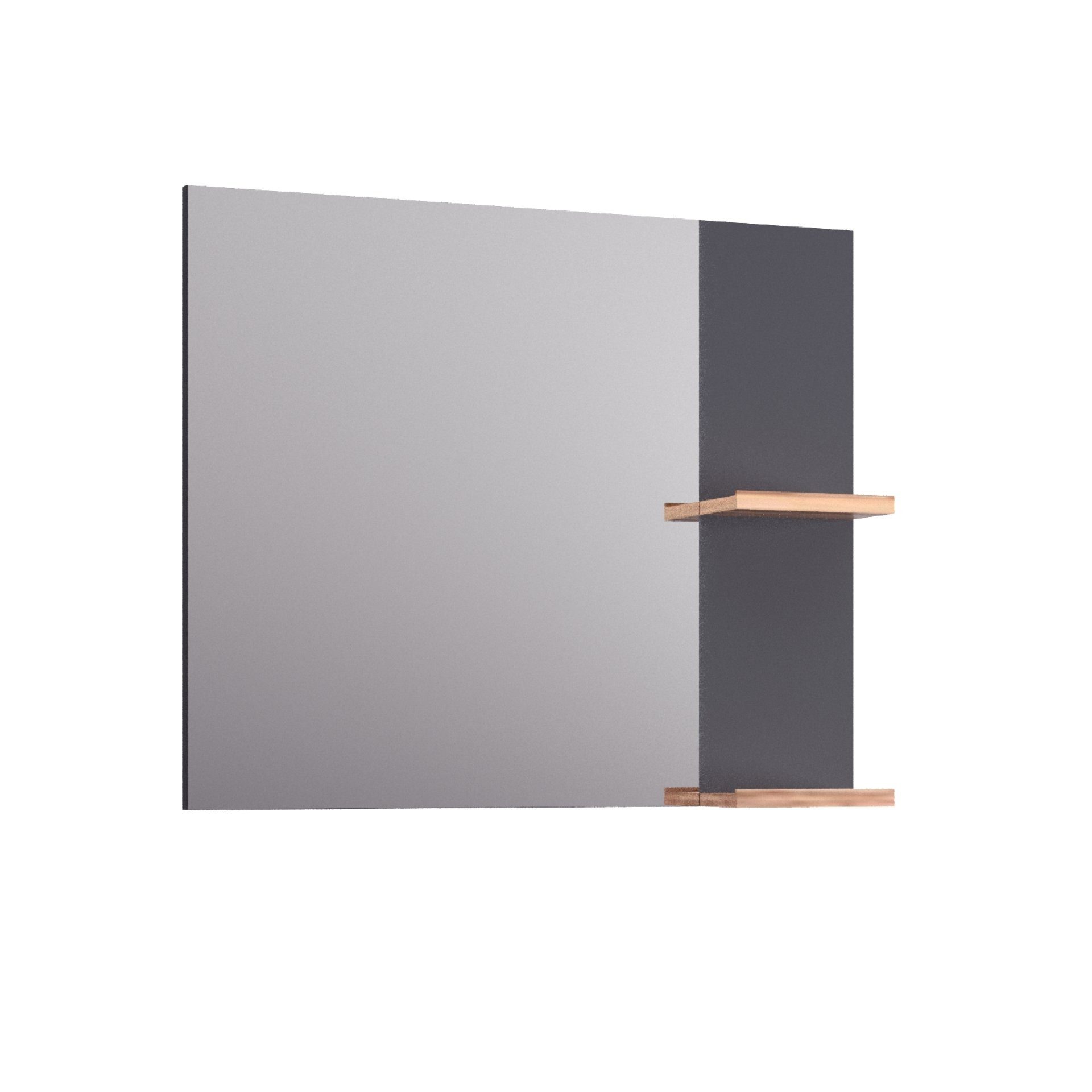 BADEDU Badspiegel Spiegel mit Ablage, Badezimmerspiegel