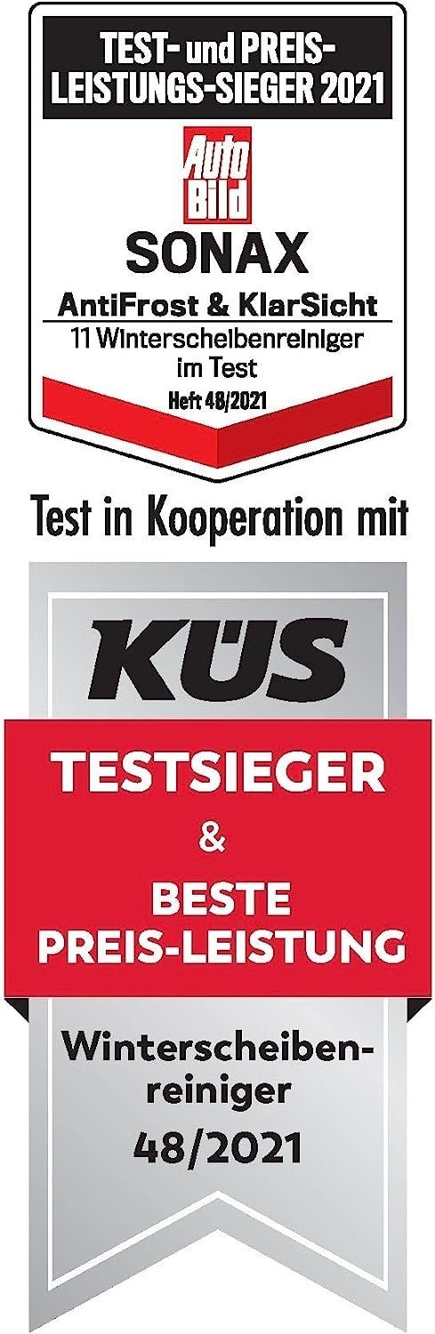 Sonax AntiFrost + ClearView ready-to-use down to -20°C 2 L car cleaning agent