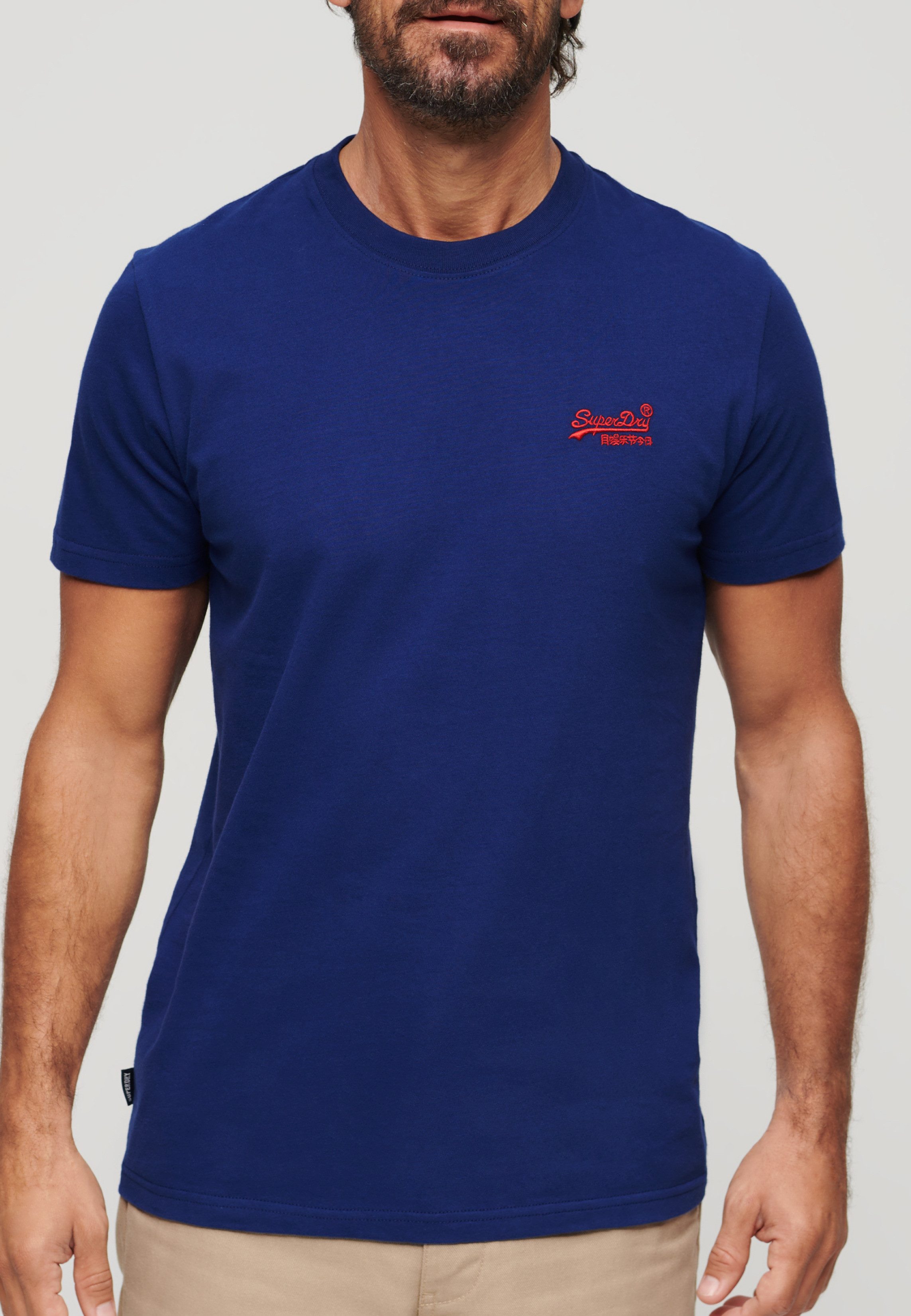 Superdry Rundhalsshirt ESSENTIAL LOGO EMB TEE günstig online kaufen