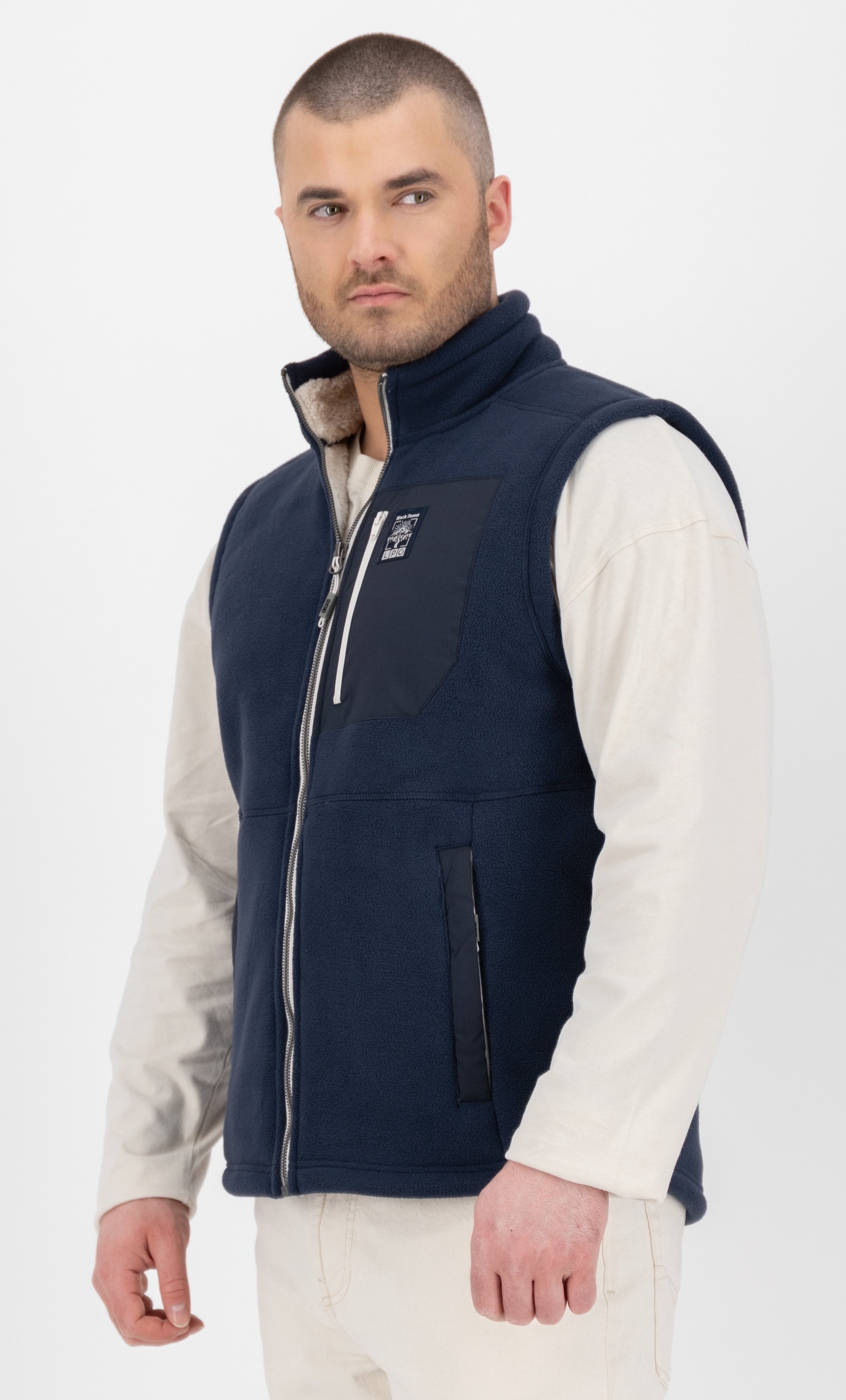 LPO Fleeceweste Ravin II mit Langhaarfleece