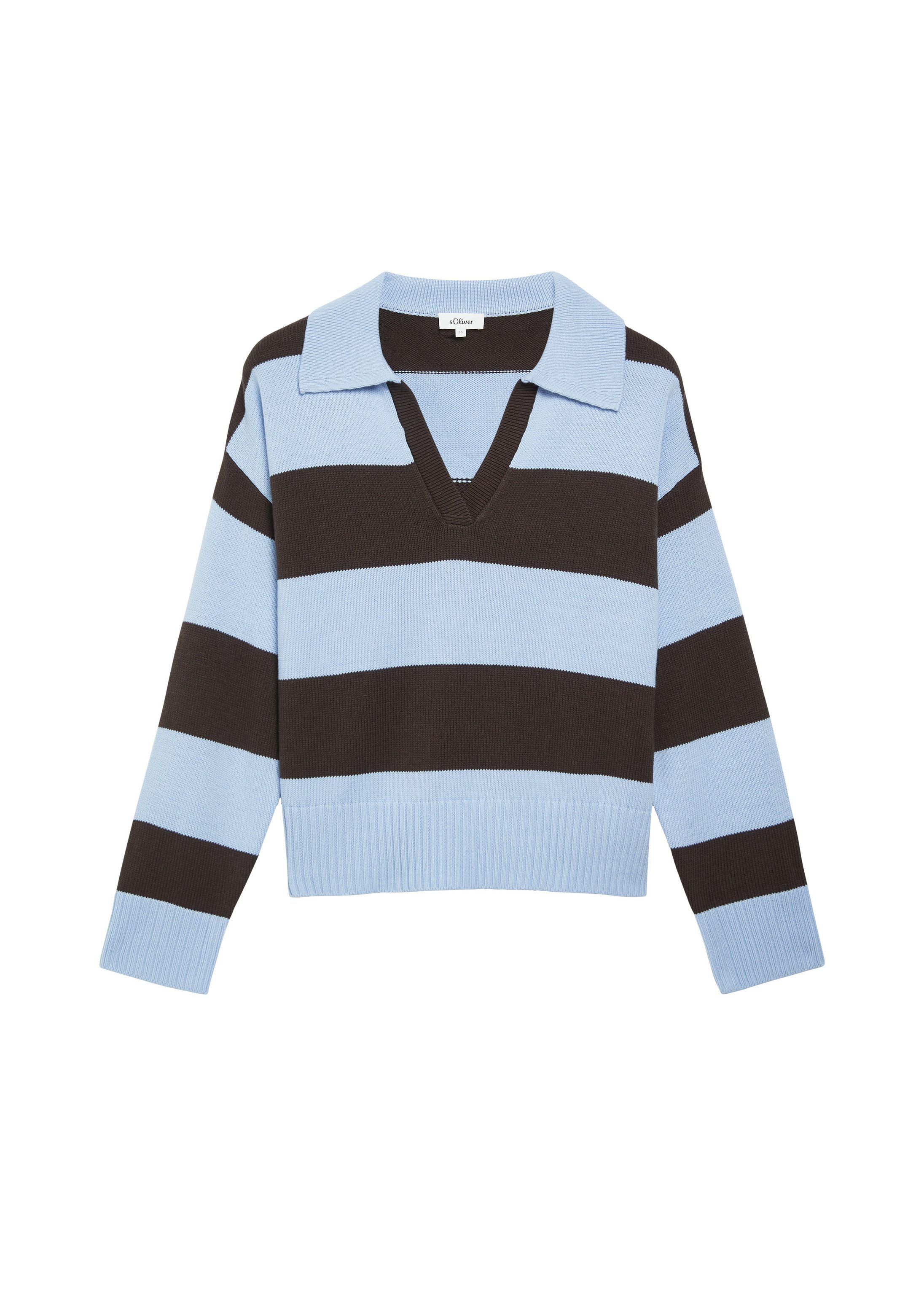 s.Oliver Longpullover Strickpullover Strickpullover