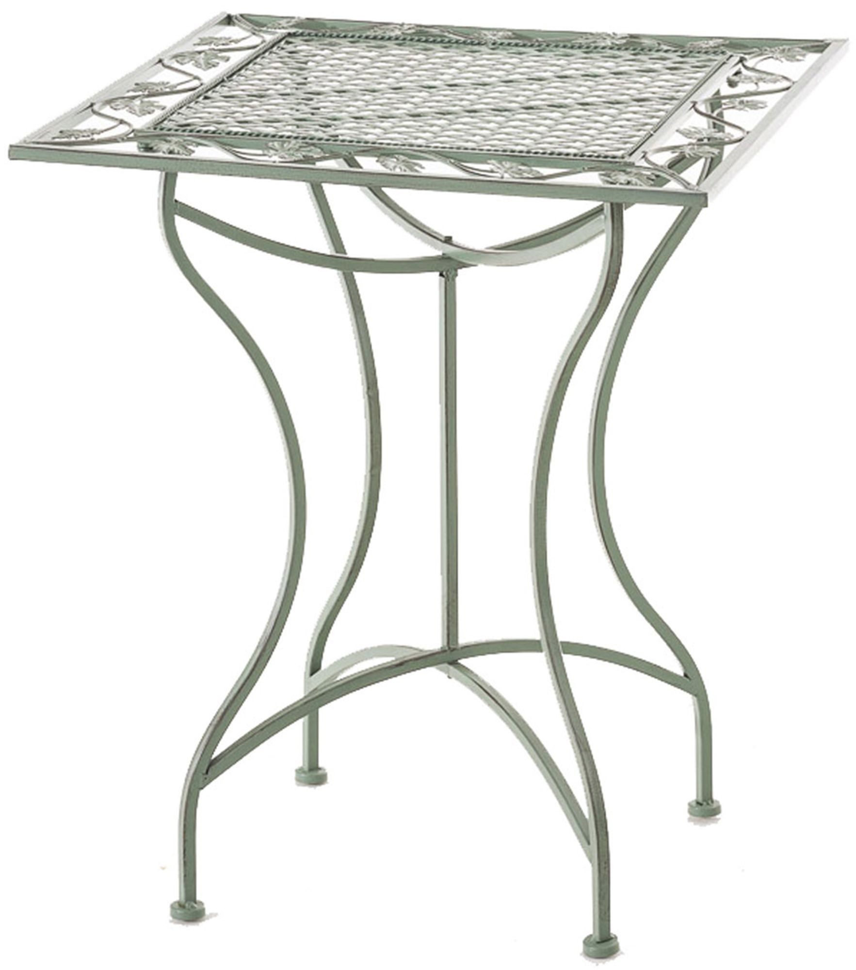 CLP Beistelltisch Asina 60 x 60 cm (1er), mit kunstvollen Verzierungen