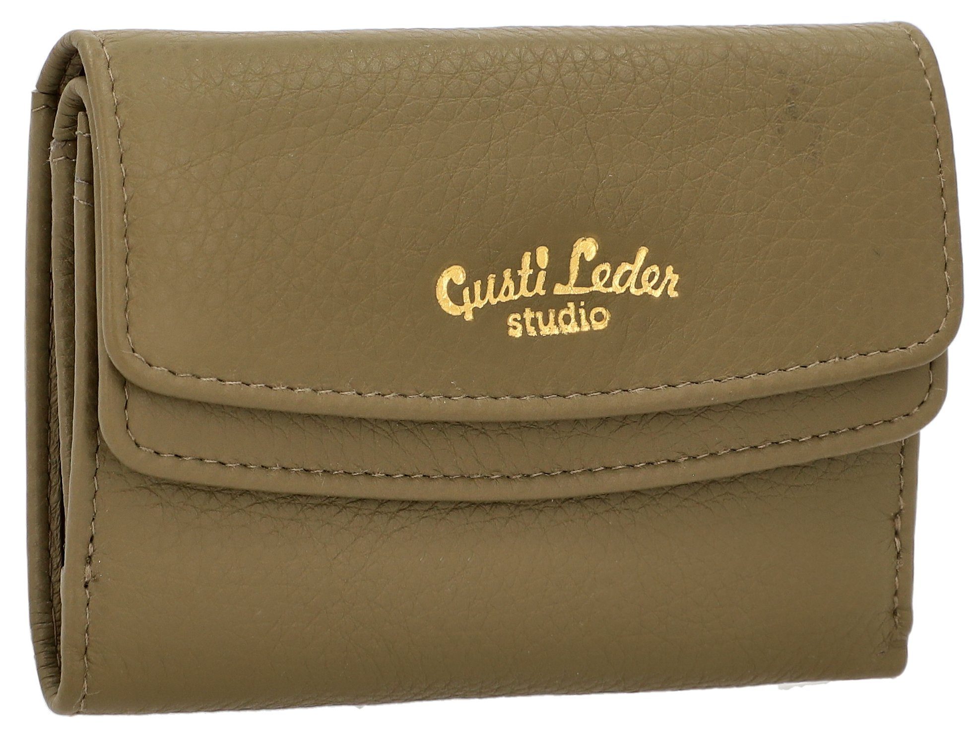 Gusti Leder Geldbörse Gusti Leder Geldbörse Asmund (Querformat, 1-tlg., Querformat)