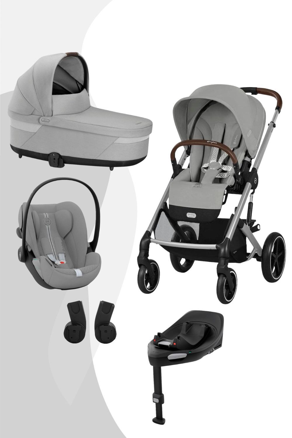Cybex Kombi-Kinderwagen Balios S Lux Kinderwagen Set M