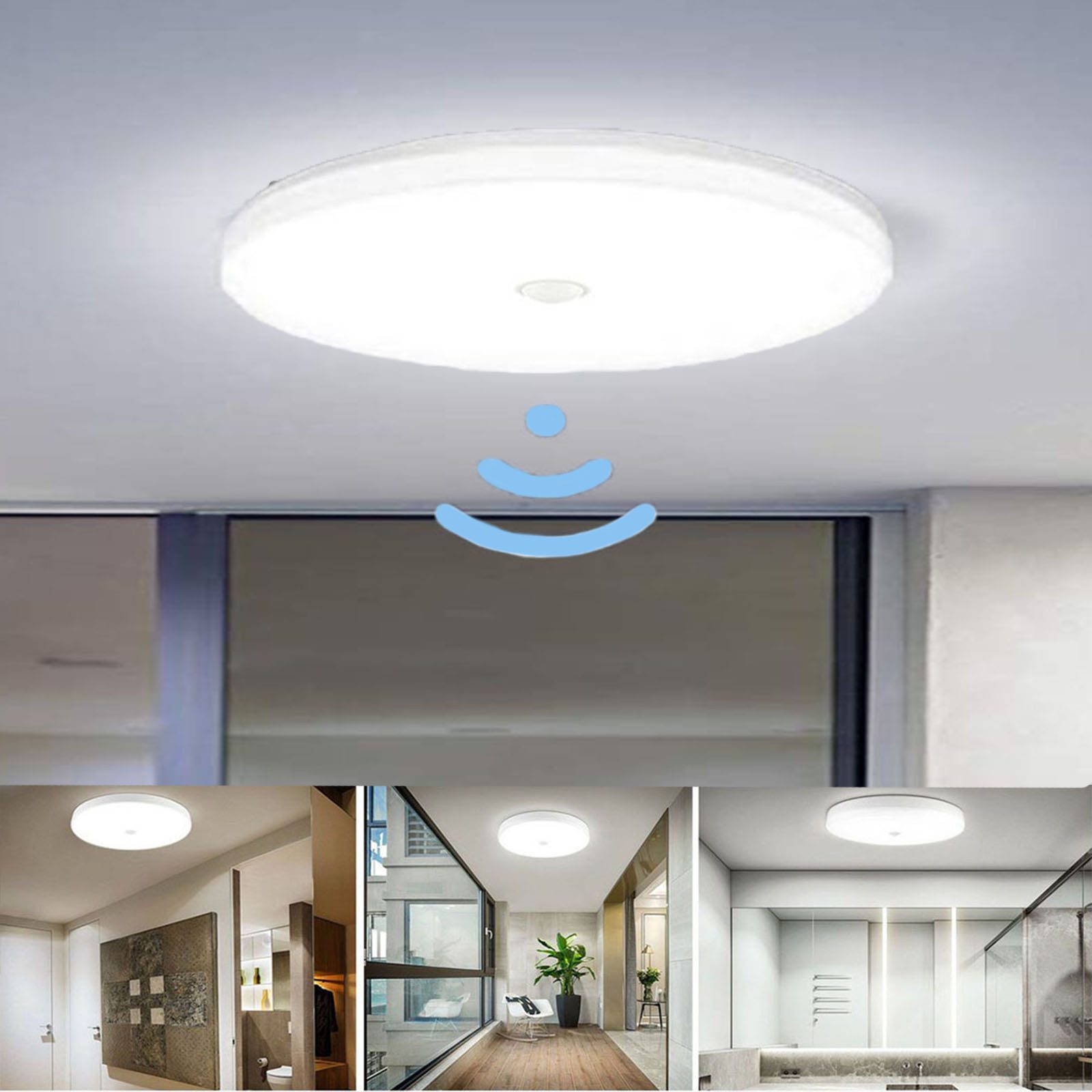 LETGOSPT Deckenleuchte 12W/15W/18W LED Deckenleuchte mit günstig online kaufen