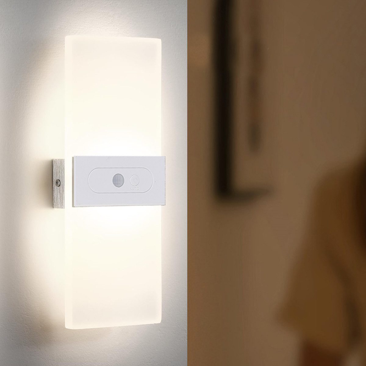 ZEUOPQ LED Wandleuchte mit USB-Ladefunktion,Intelligente Sensorleuchte,LED- günstig online kaufen