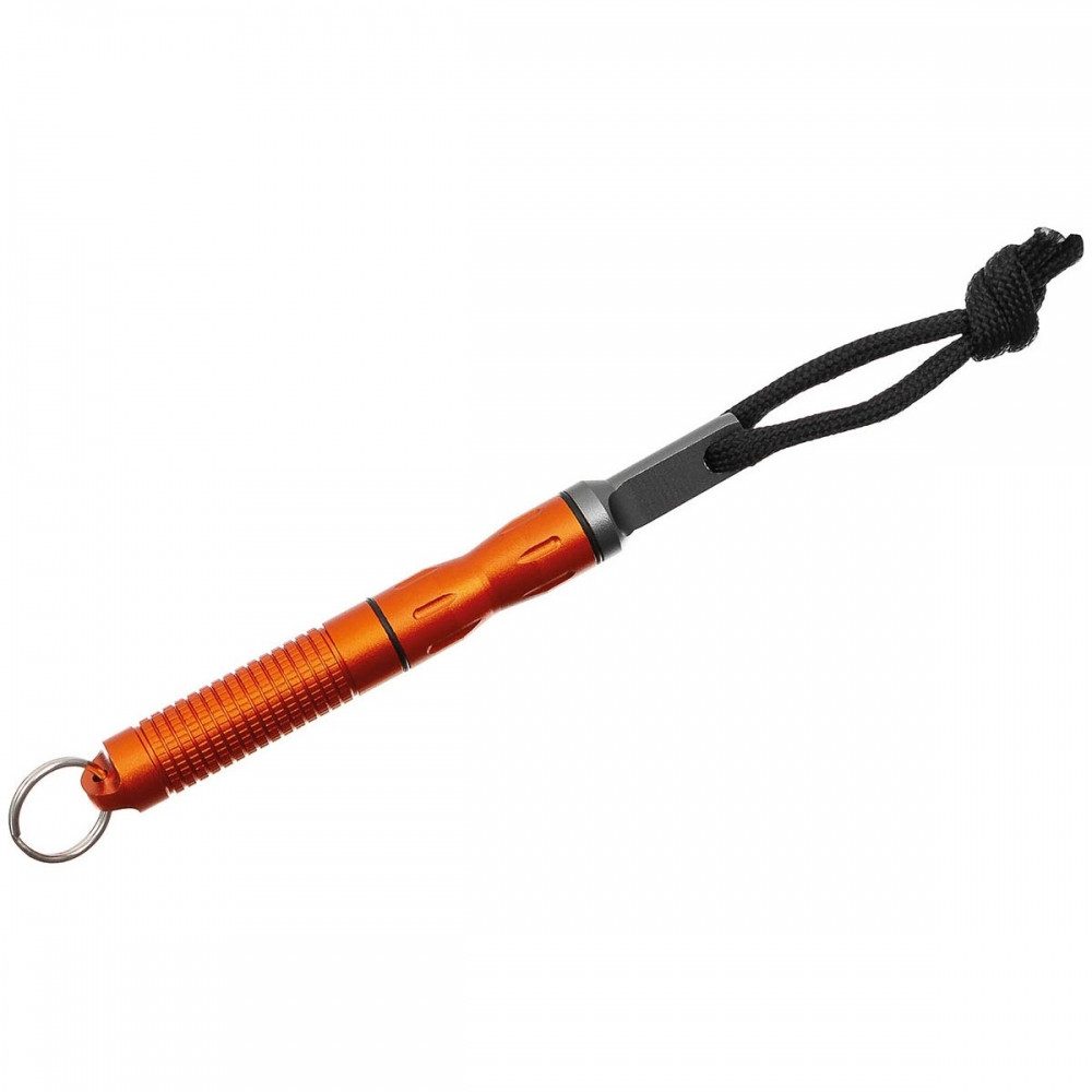 MFH Feuerzeug MFH Feuerstarter, kompakter Zündstein für Outdoor., kompakter Feuerstahl mit Schaber, 3-teilig, schraubbar