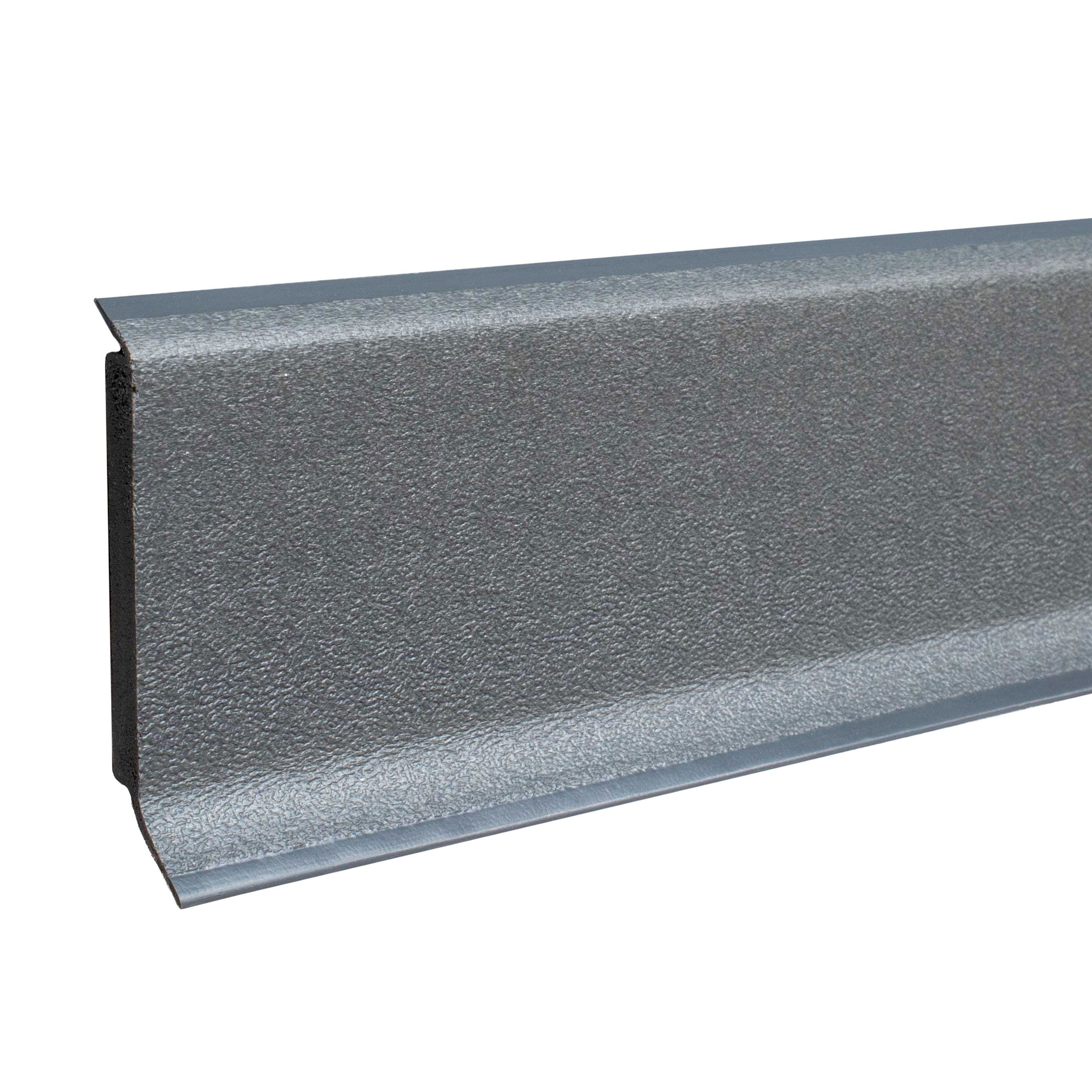 PROVISTON Sockelleiste 12.8 x 60 x 2500 mm Fußleiste Kunststoff PVC Hartschaum by PROVISTON, L: 250 cm, Spar-Set, 25-St.
