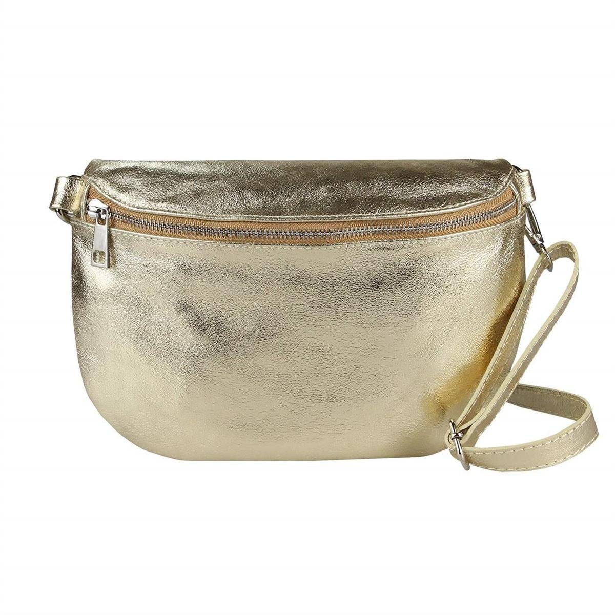 Bauchtasche Damen Leder Gürteltasche Hüfttasche CrossBody Handytasche