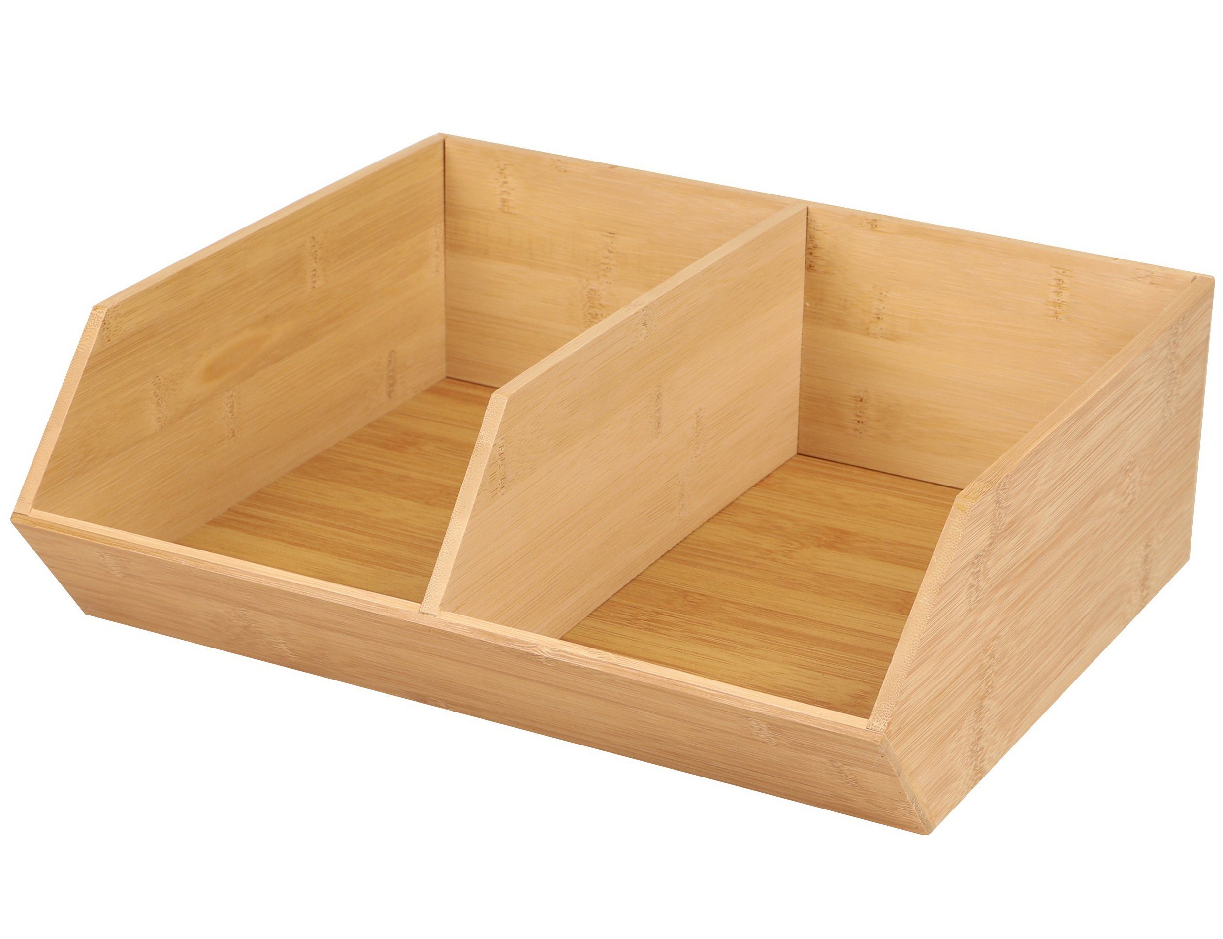 Bambou&Co Organizer Bambus Sortierer Aufbewahrungsbox Tischbox günstig online kaufen