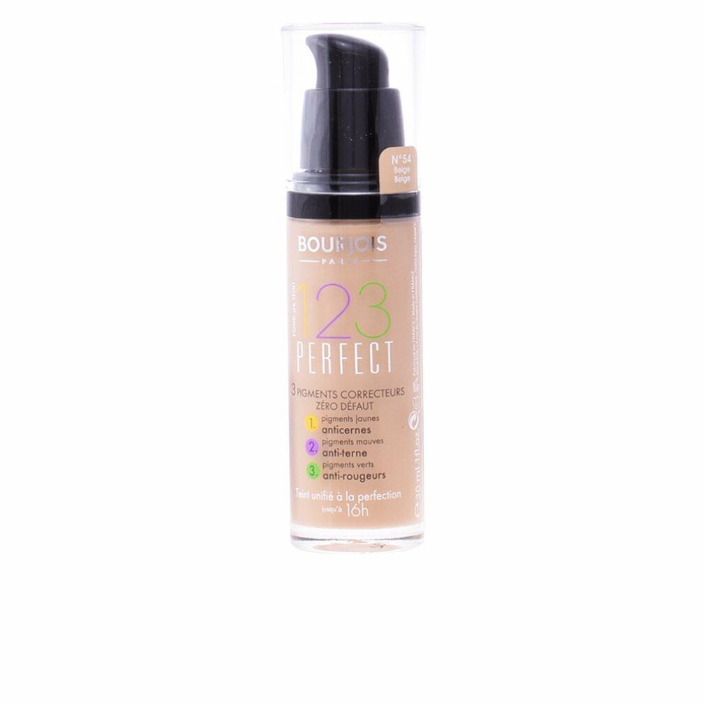 Bourjois Foundation Bourjois 1 2 3 Perfect Foundation 054 Beige