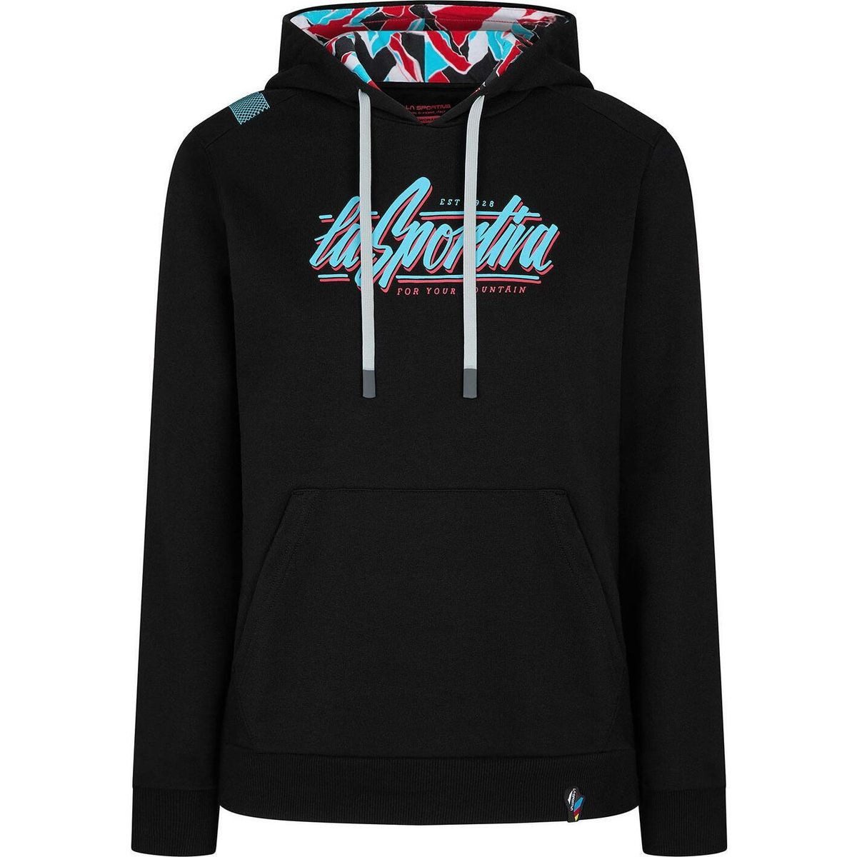 La Sportiva Sweatshirt Retro Hoody Women Für einen coolen Retro-Look! Weicher und kuscheliger Kapuzenpulli für
